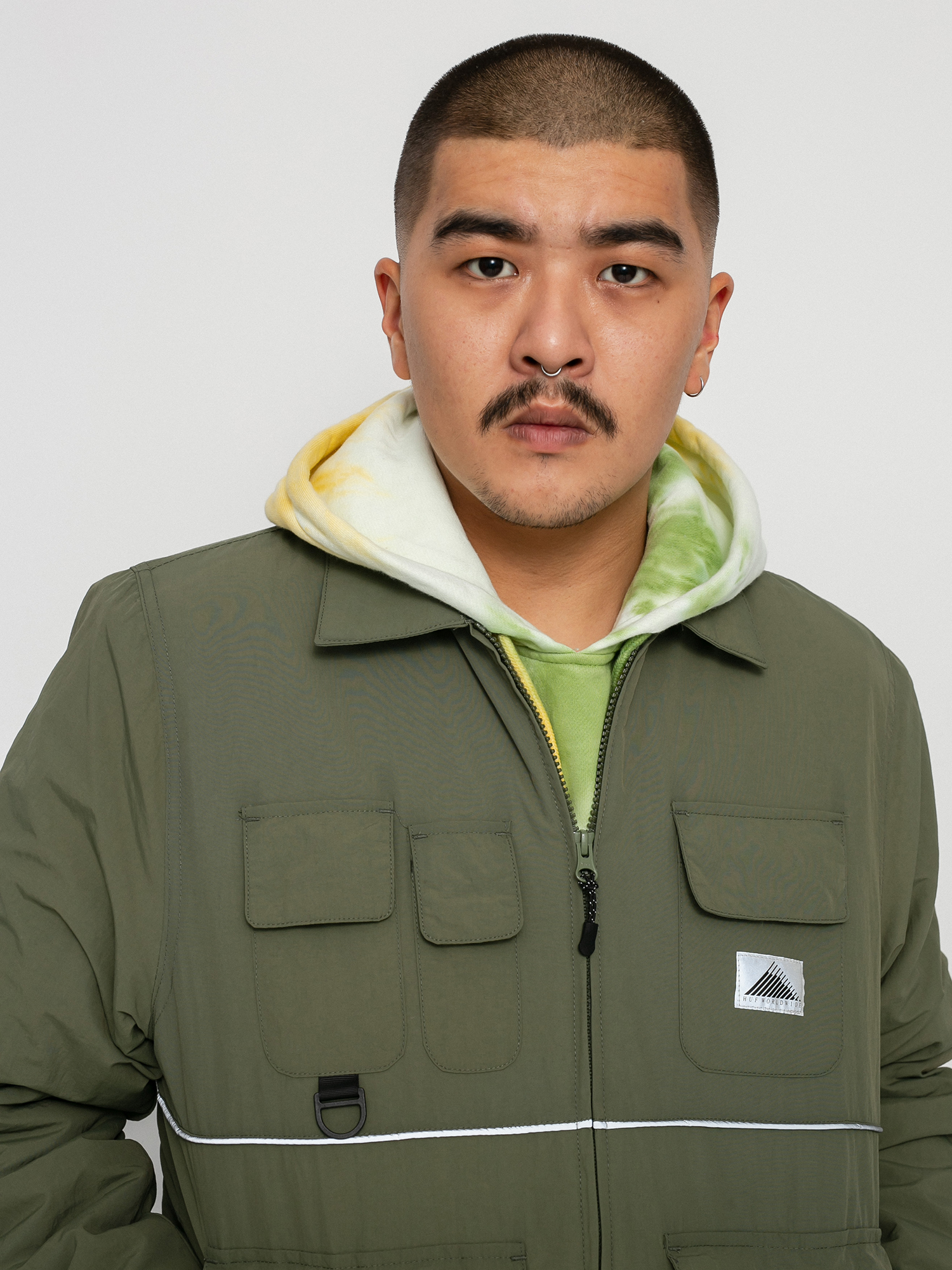 HUF Summit Jacket - green (thyme)