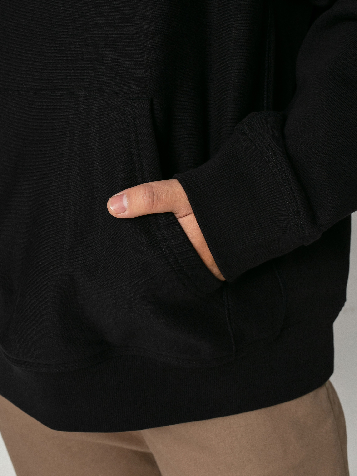 Carhartt WIP American Script HD Hoodie (black)