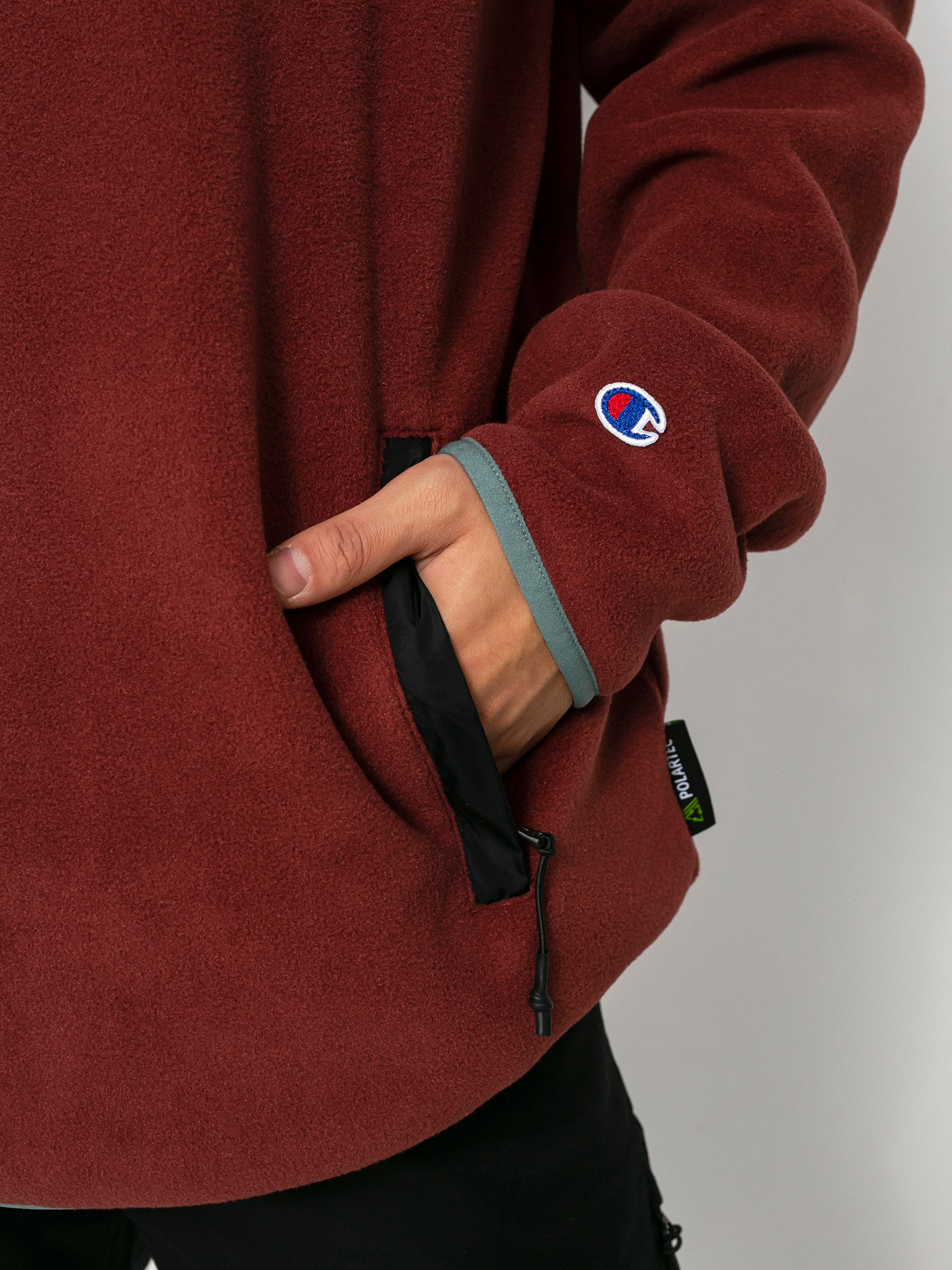 Champion Half Zip Top 215107 Sweatshirt (and/trp/nbk)