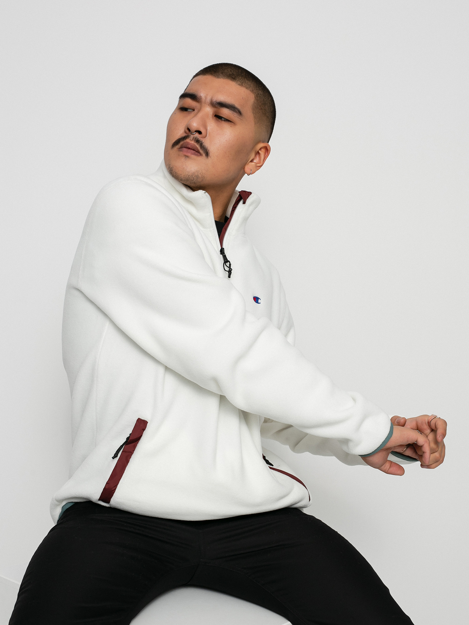 zip top sweatshirt