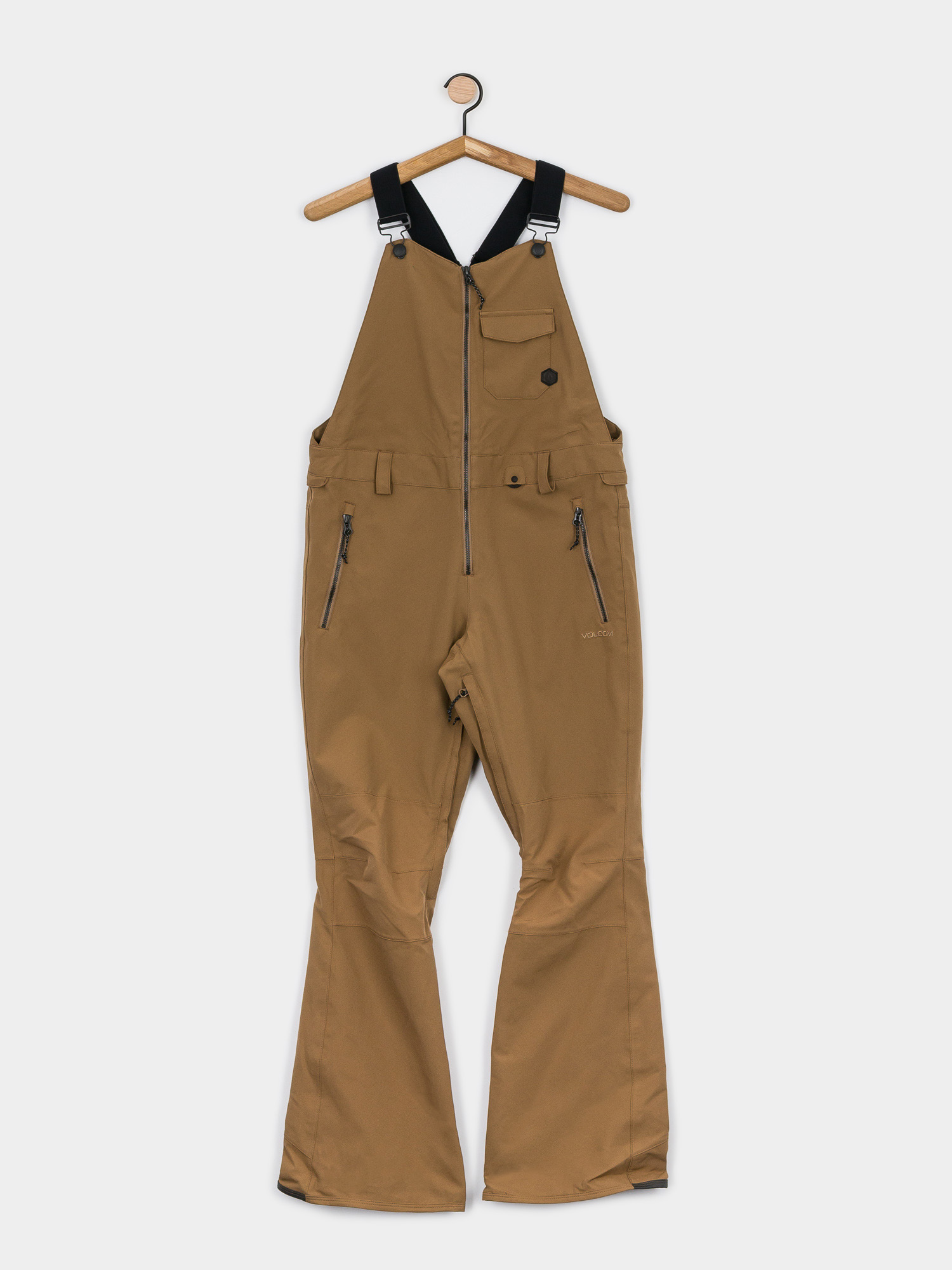 Damen Volcom Swift Bib Overall Snowboardhose (coffee)