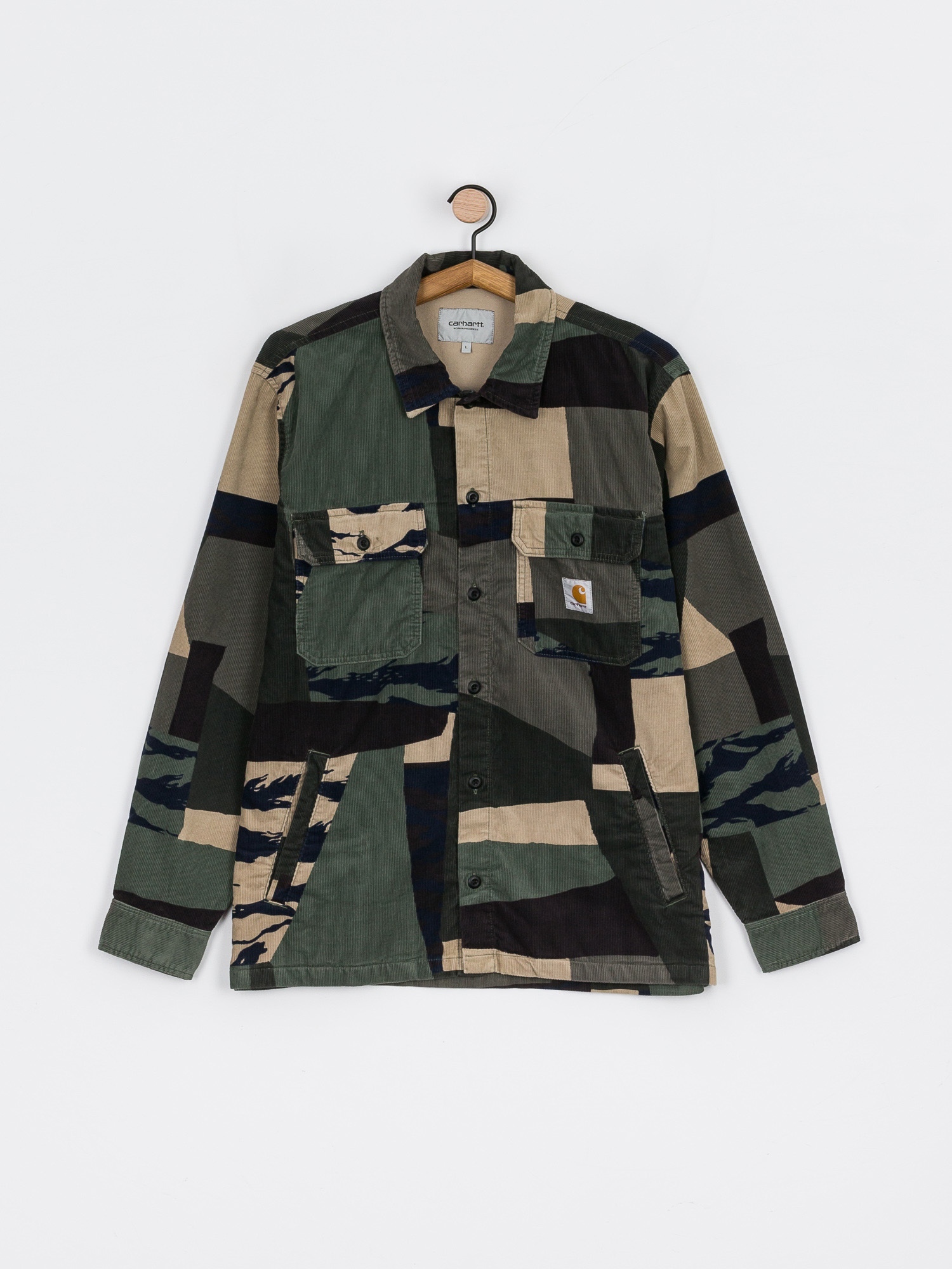 Carhartt WIP Dixon Shirt (camo mend)