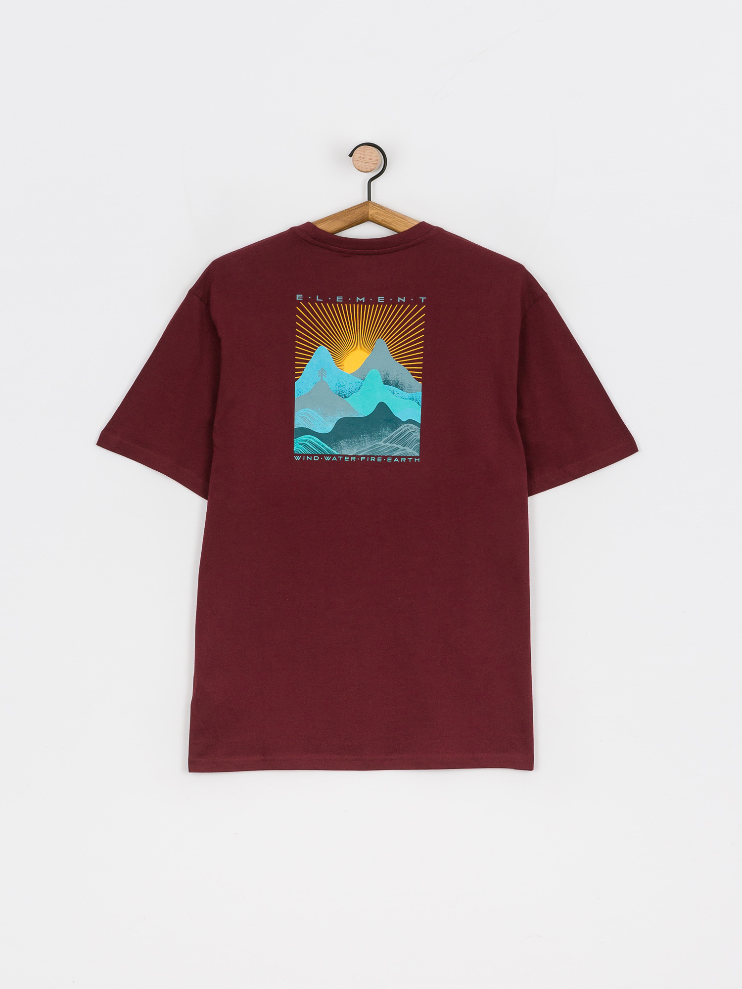 Element Lahotan T-shirt (vintage red)