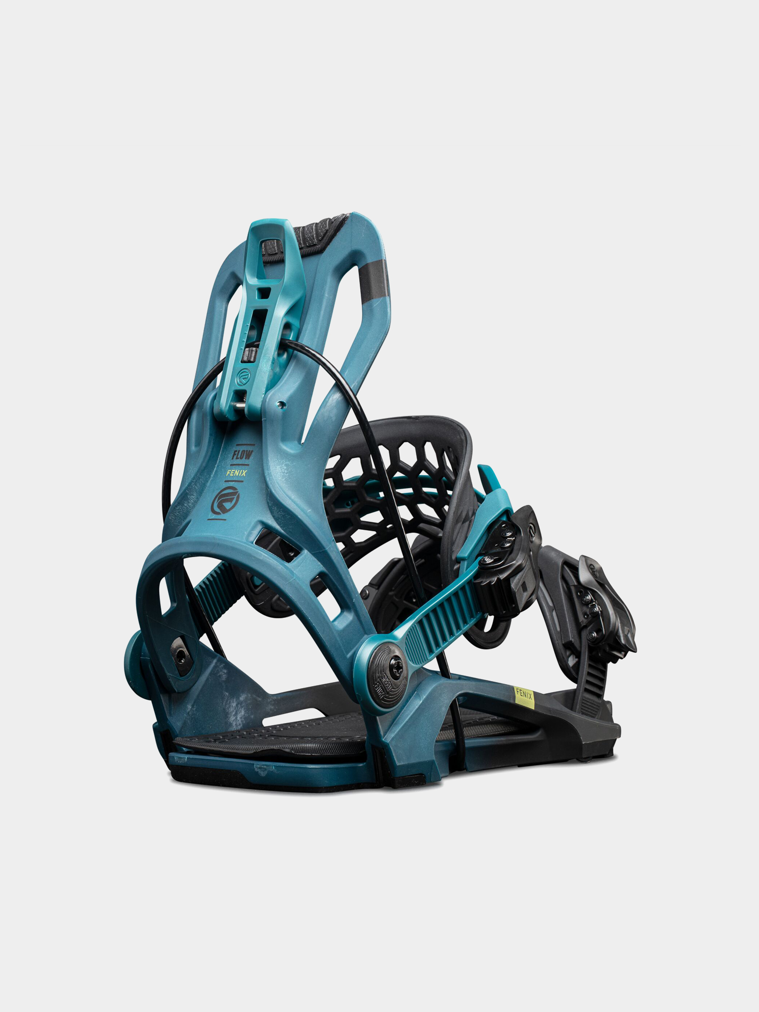 Flow Fenix Snowboard bindings - black (petrol blue)