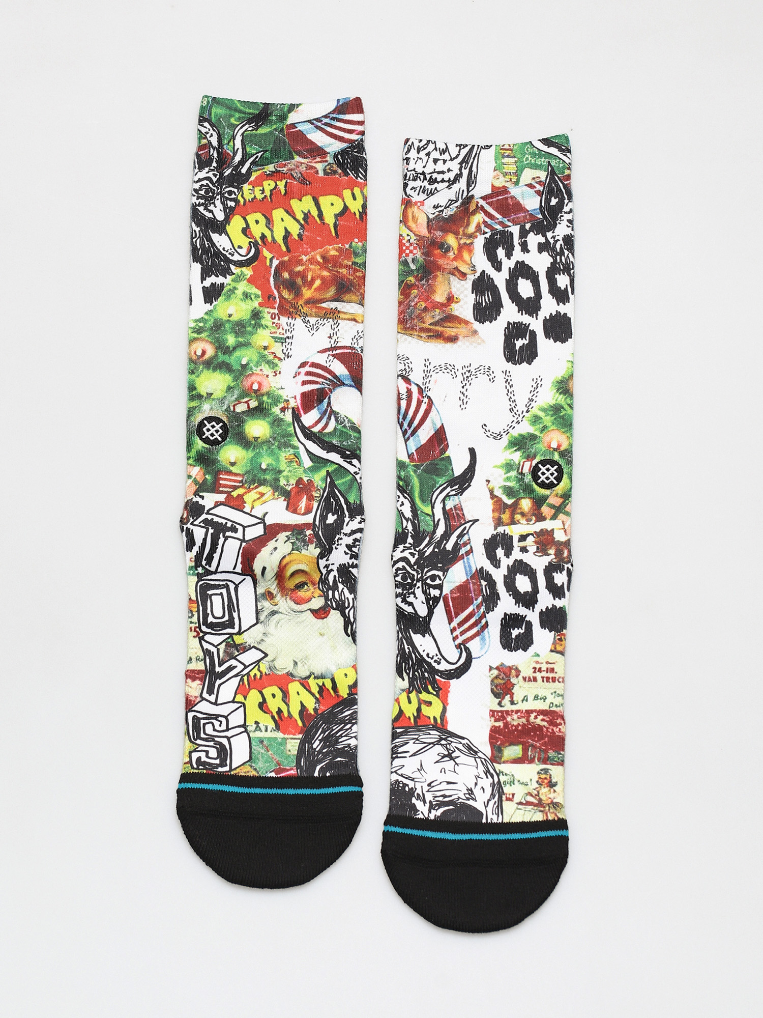 Stance Merry Krampus Socks (white)