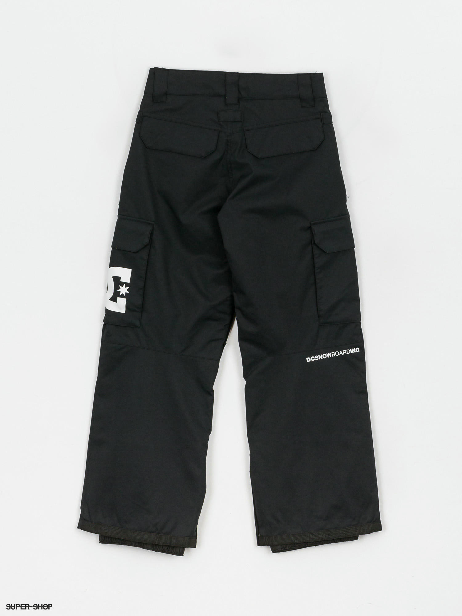 DC Banshee Kids Snowboard Pantalones Negro Sz M (12), Negro 