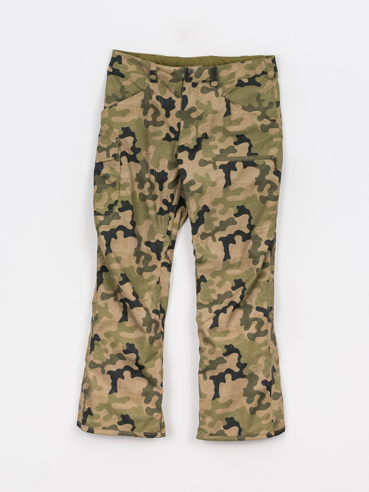 Burton Covert Snowboard pants - camo (martini olive terra camo)