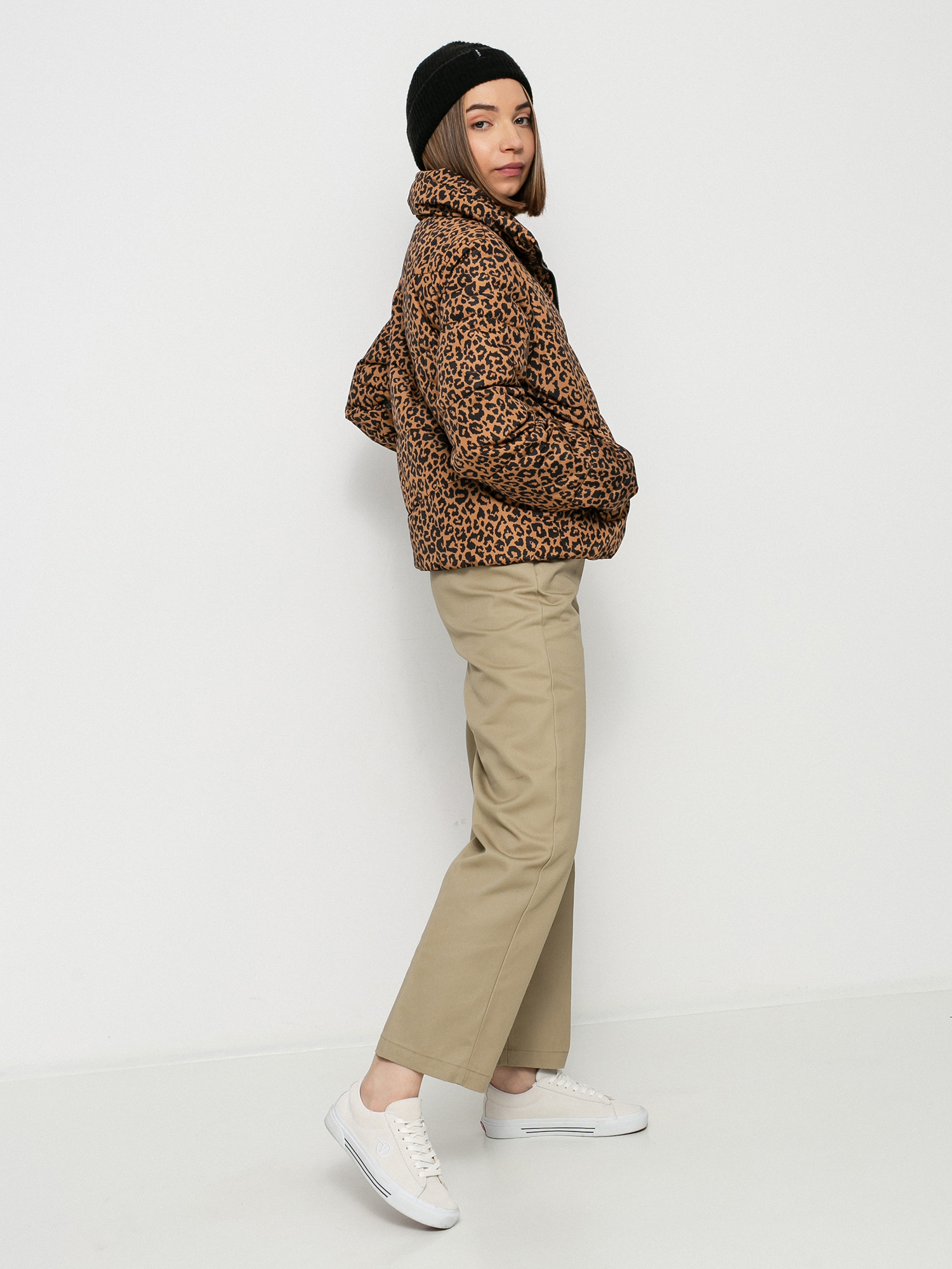 Vans Foundry V Printed Puffer MTE Jacket Wmn (leopard spot)