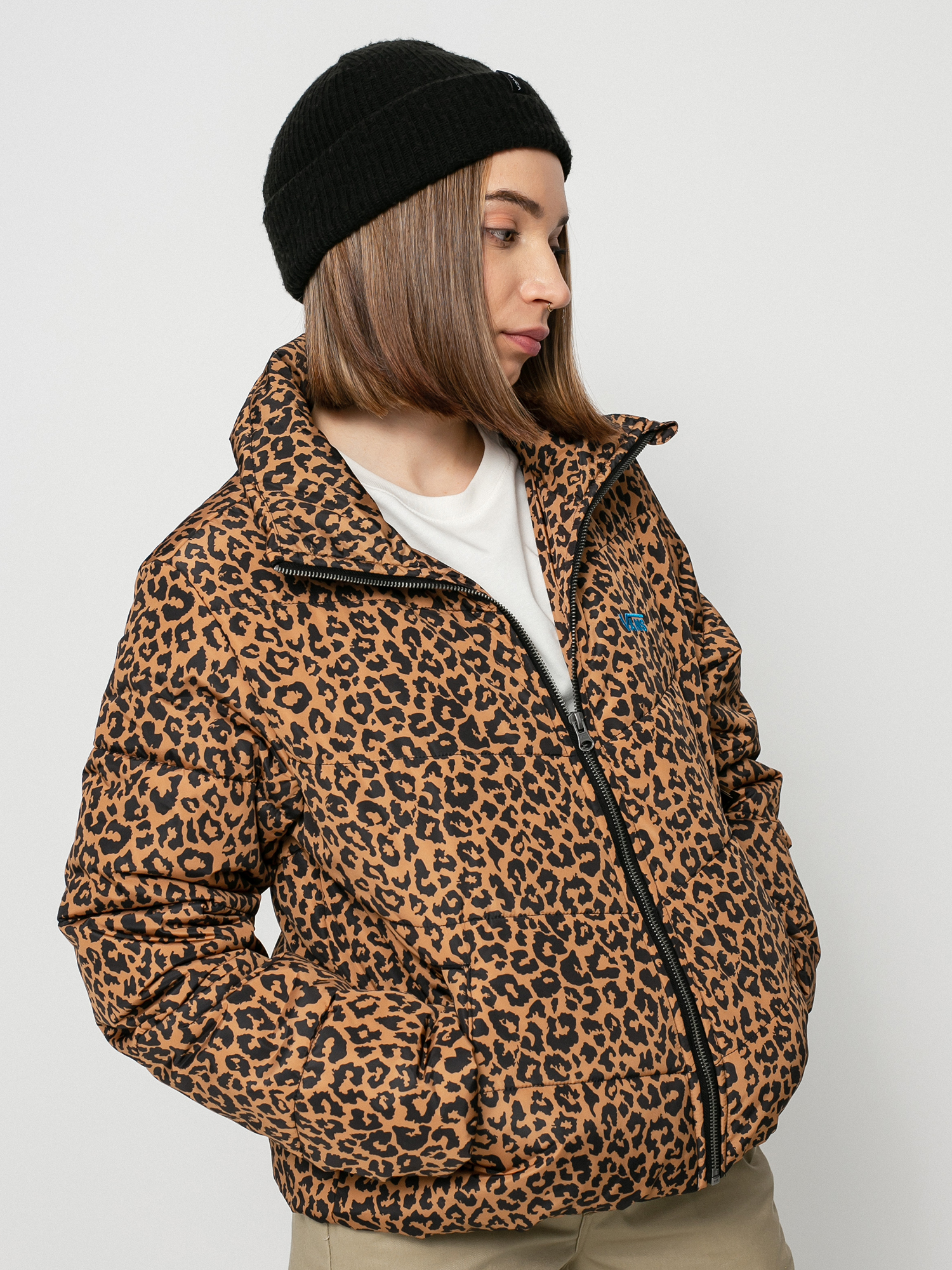 Vans Foundry V Printed Puffer MTE Jacket Wmn (leopard spot)