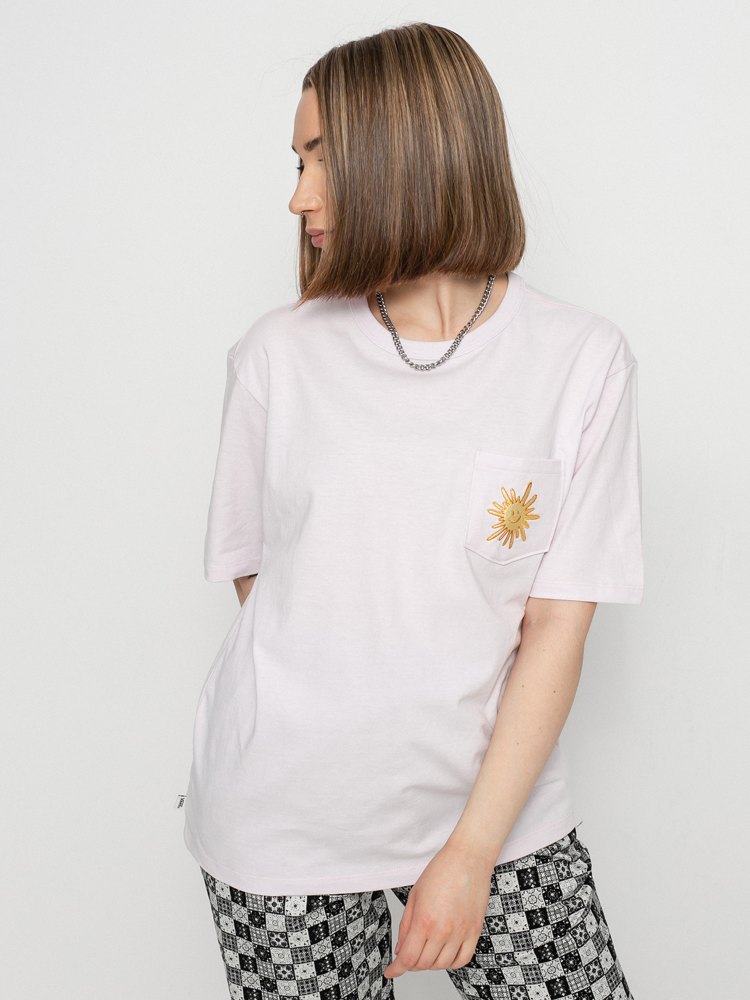 Vans X Skateistan Otw T-shirt Wmn (orchid ice)