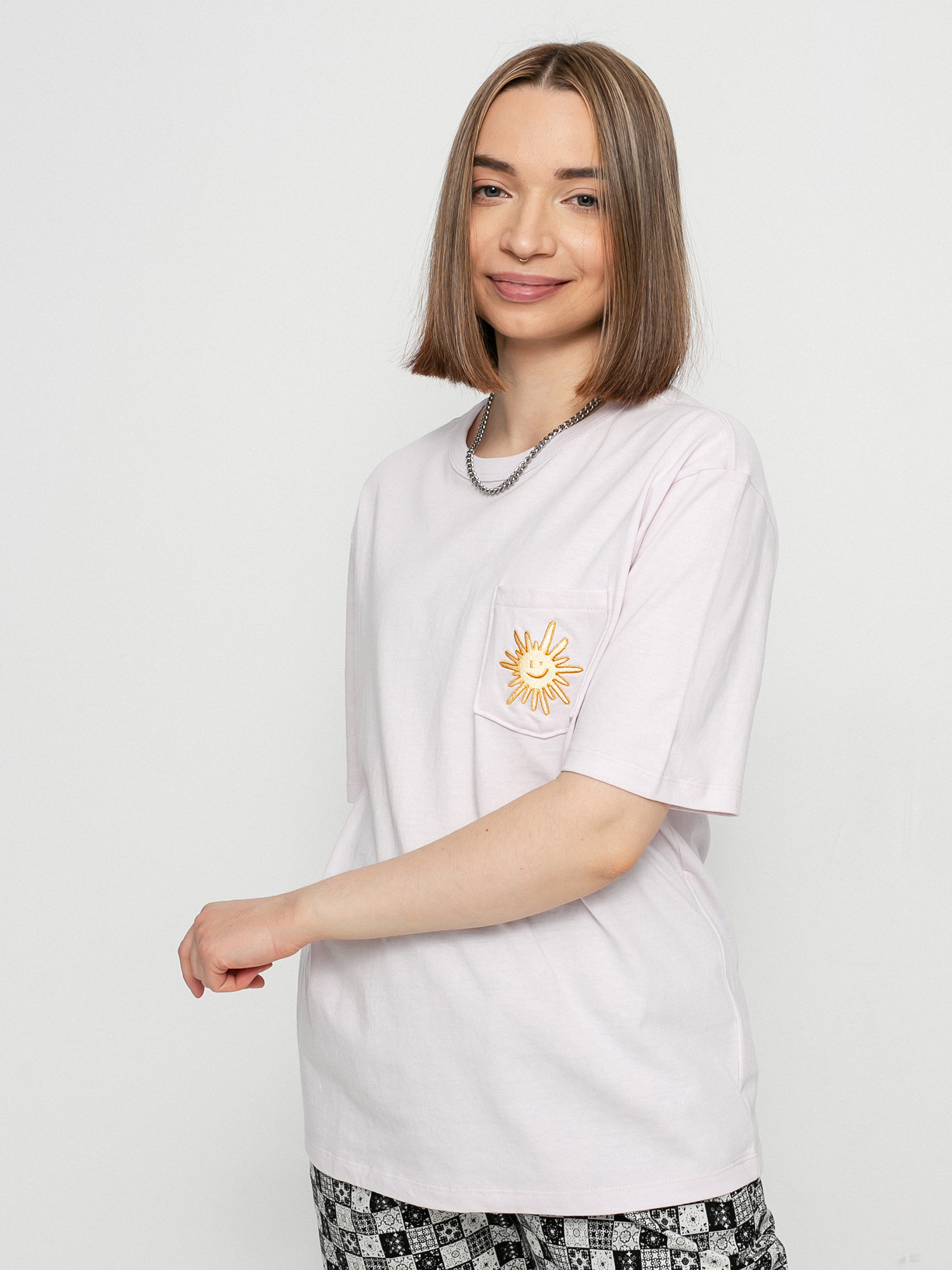 Vans X Skateistan Otw T-shirt Wmn (orchid ice)