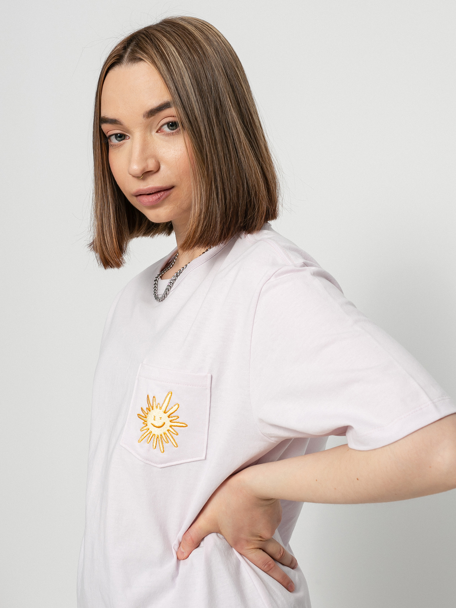 Vans X Skateistan Otw T-shirt Wmn (orchid ice)