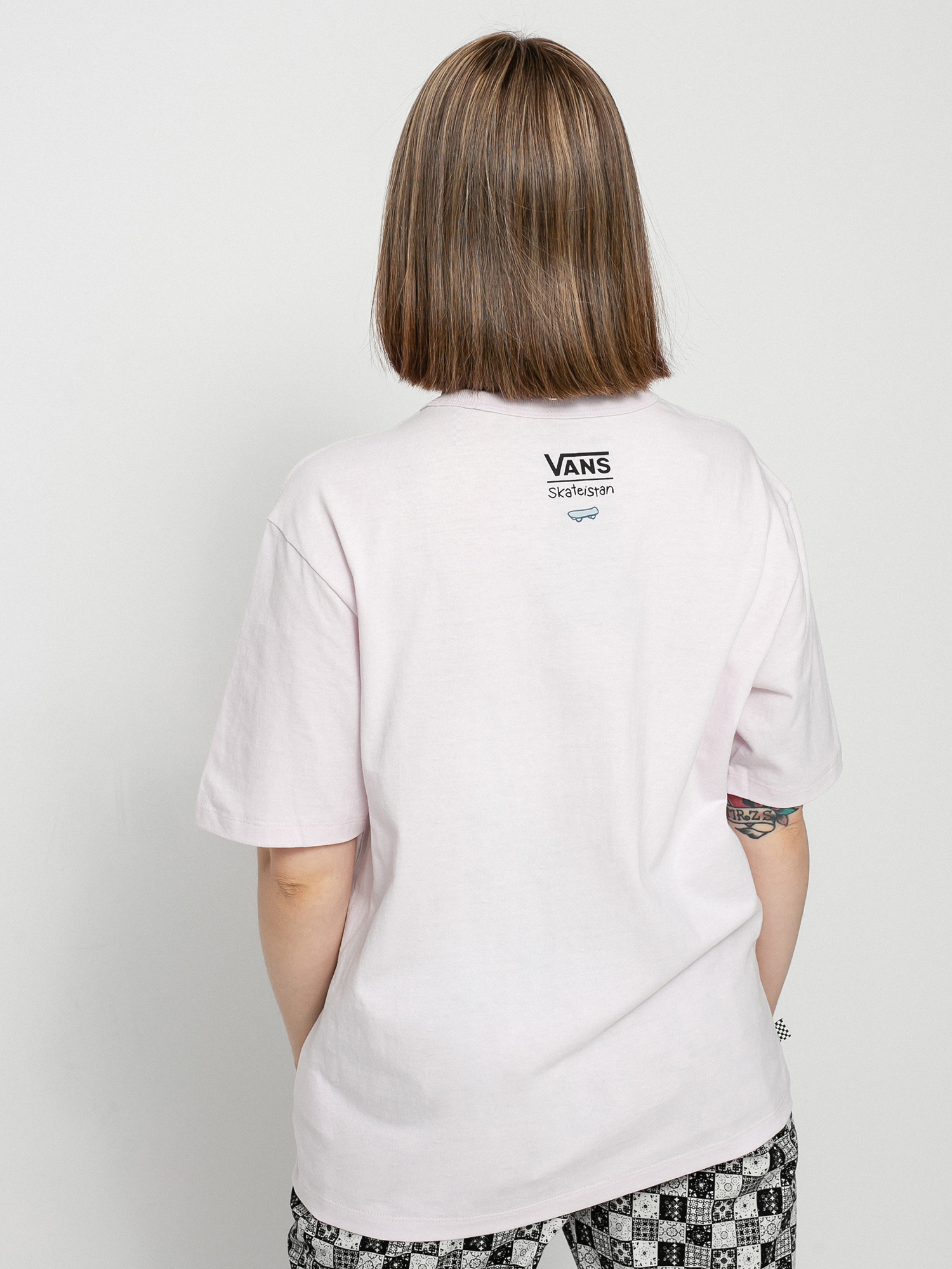 Vans X Skateistan Otw T-shirt Wmn (orchid ice)