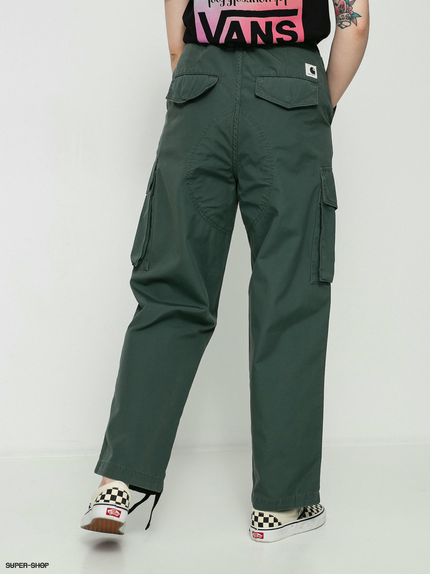 carhartt wip green pants