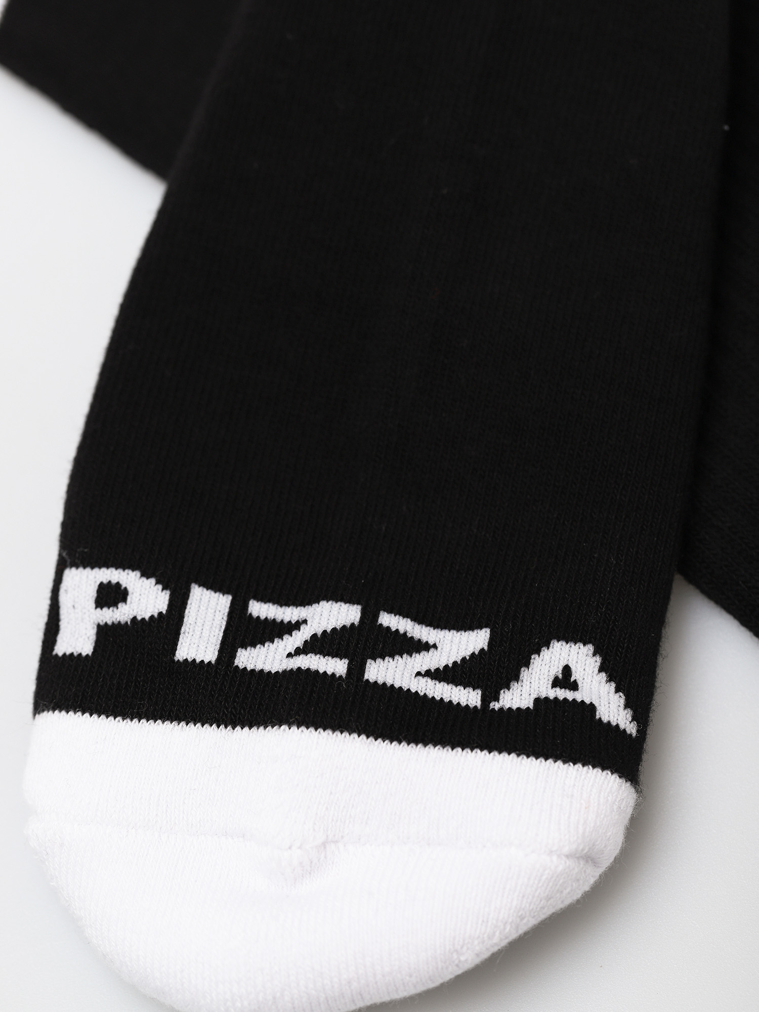 Pizza Skateboards Emoji Socks (black/white)