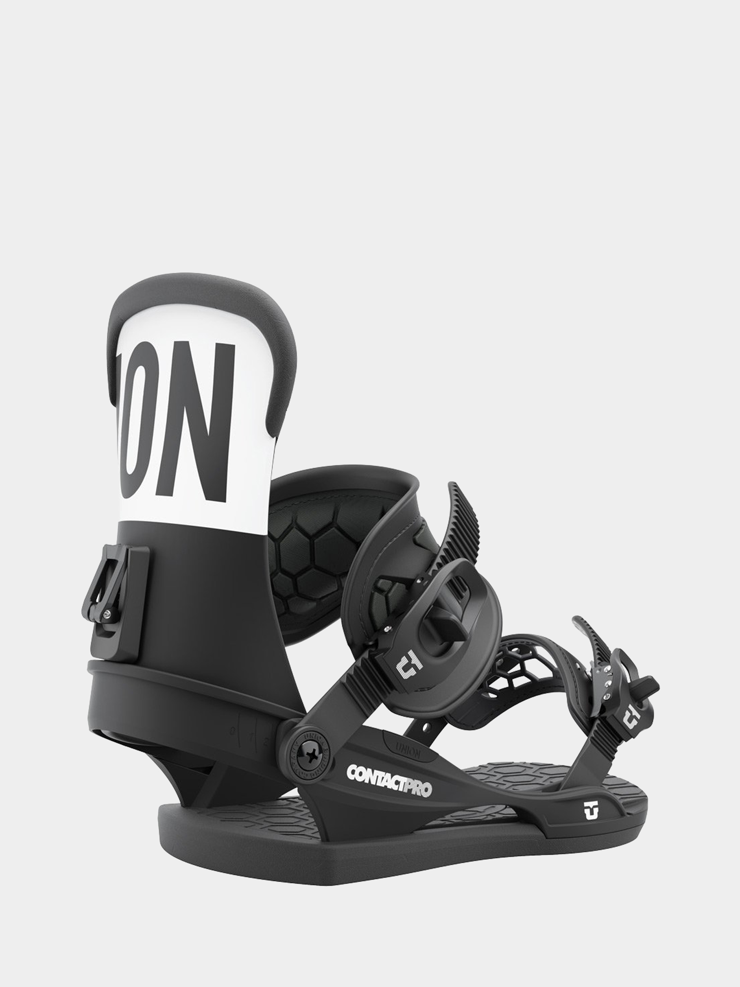 Mens Union Contact Pro Snowboard bindings (black)