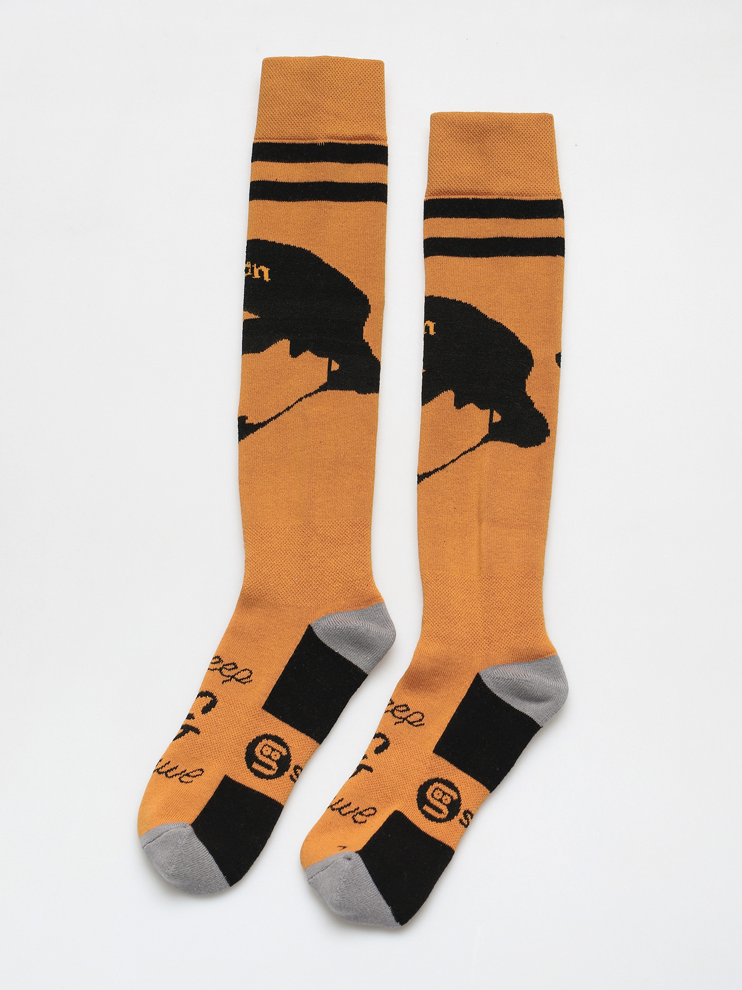 Stinky Socks Creep And Crawl Socks (orange/black)
