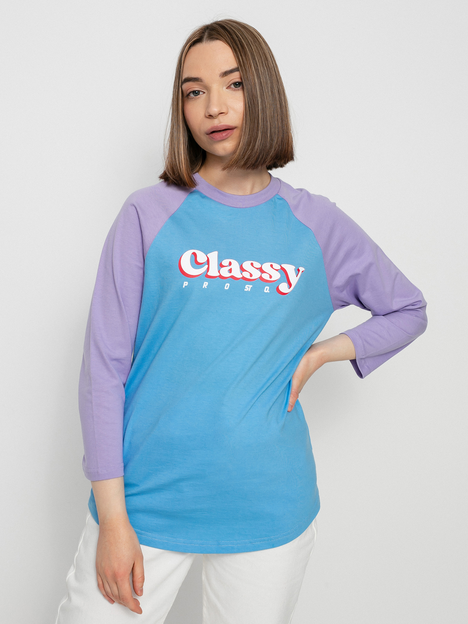 Prosto Messie Longsleeve Wmn (soft blue)