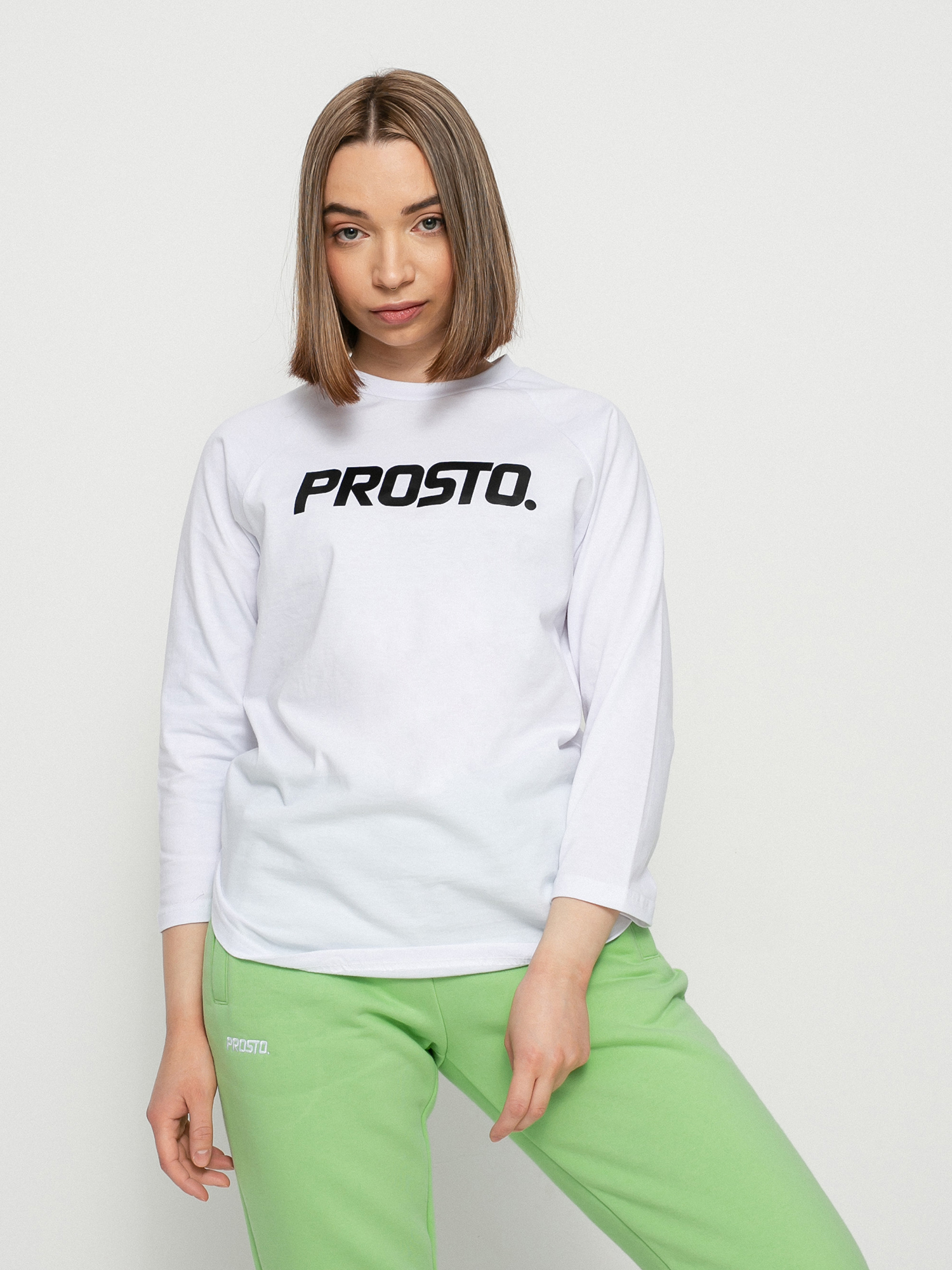 Prosto Bazik Longsleeve Wmn (white)