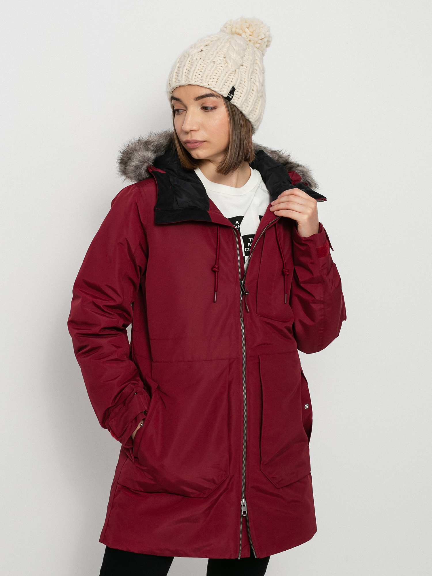 burton saxton parka