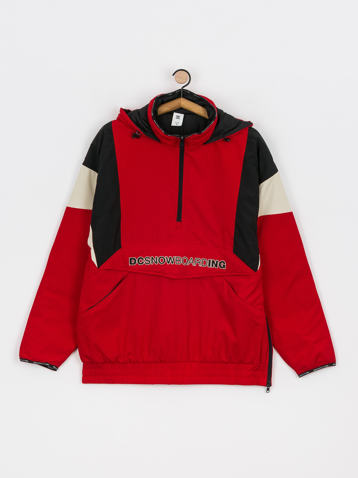 Mens DC Transition Rev Snowboard jacket (racing red)