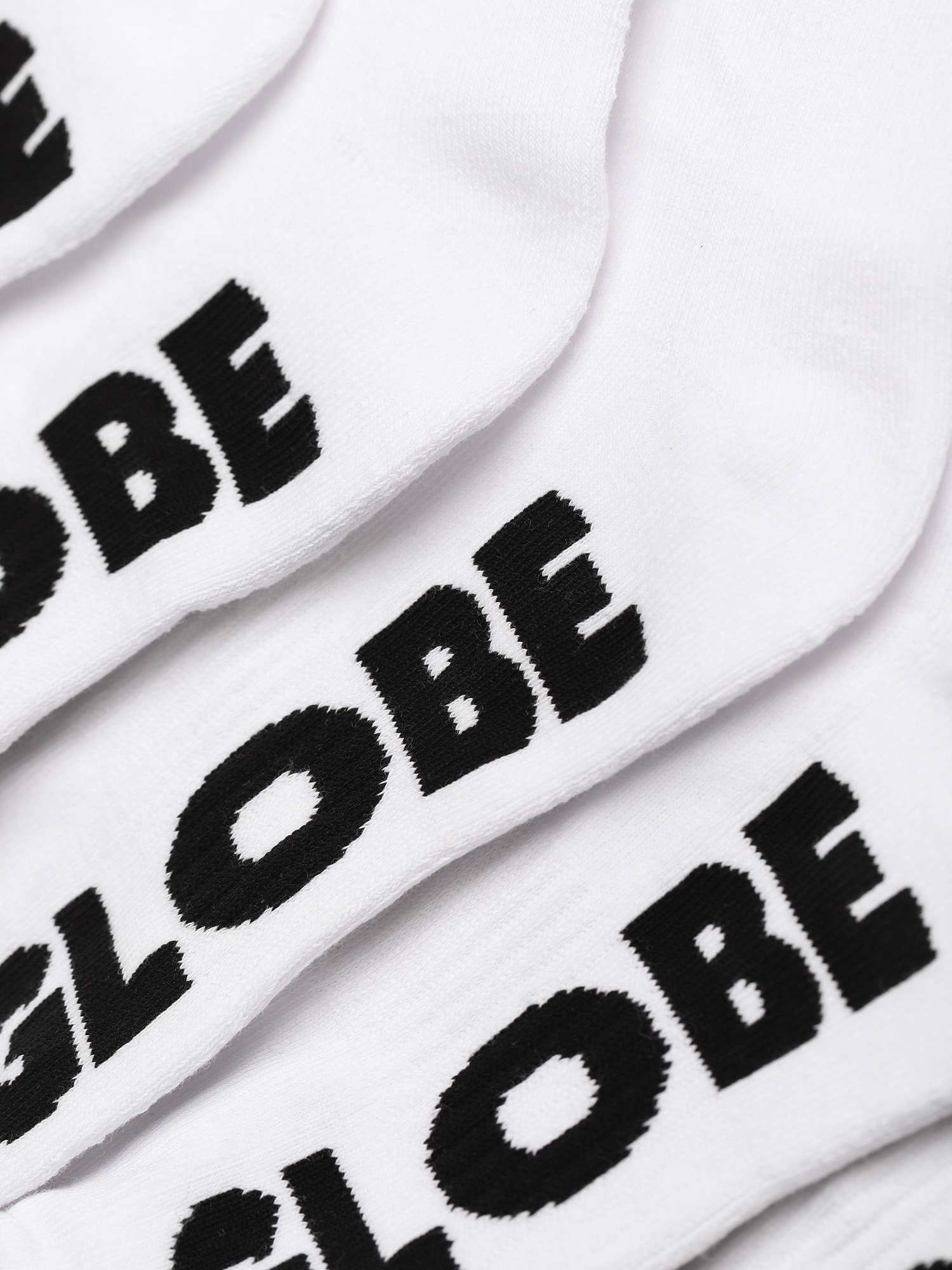 Globe Whiteout 5 Pack Socks (white)