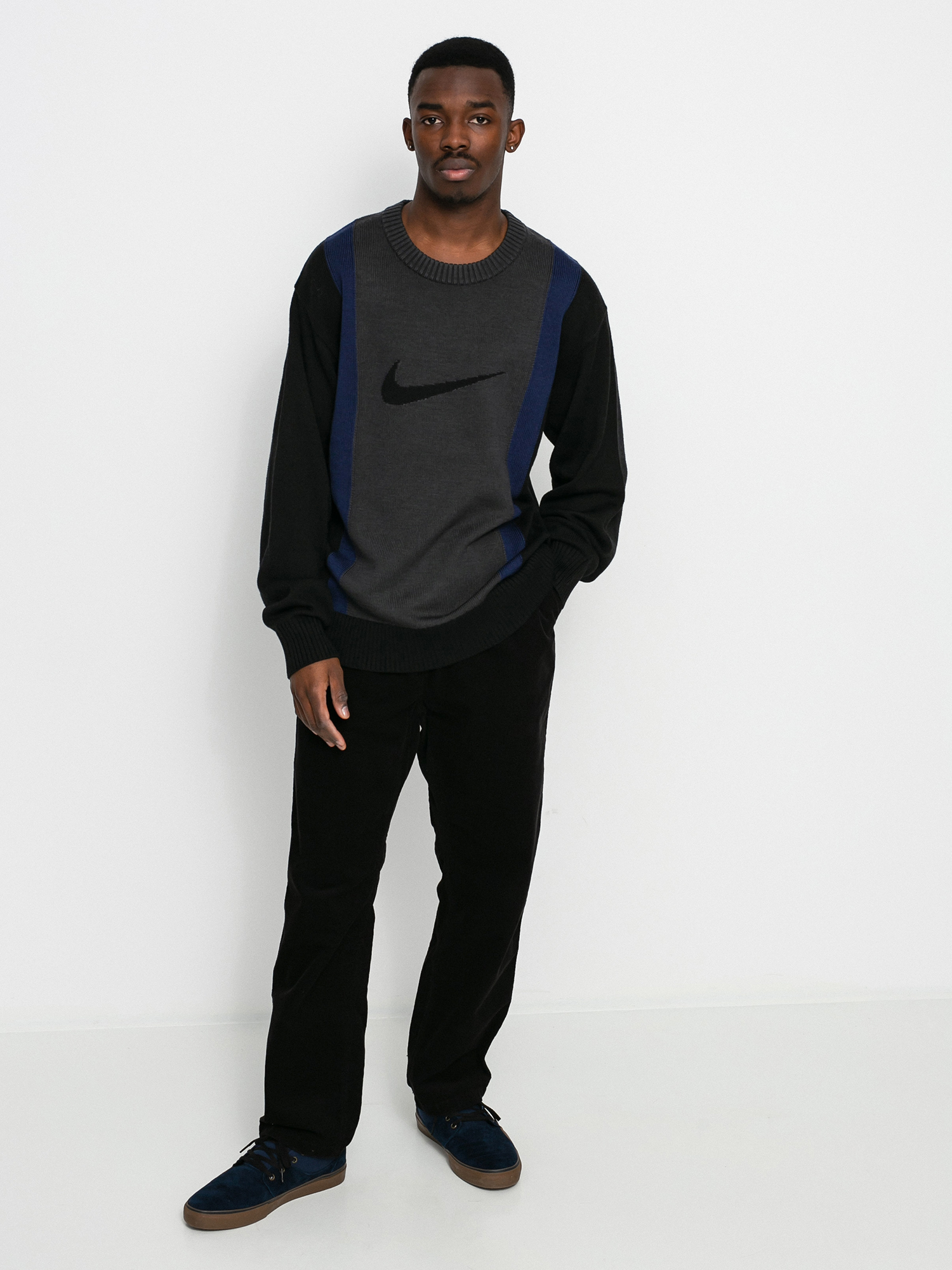 Nike SB Sweater Sweater (black/dk smoke grey/midnight navy/black)