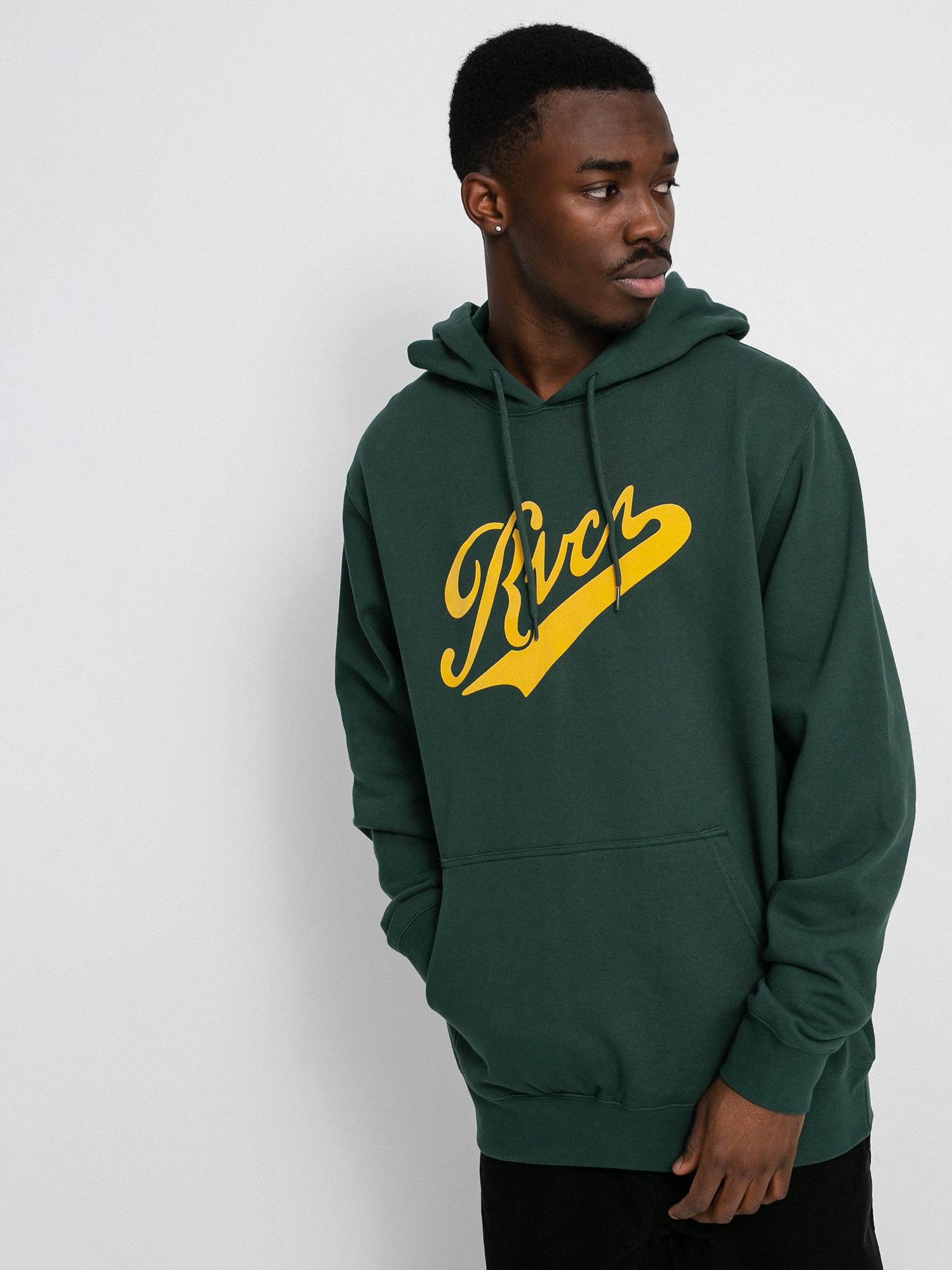 RVCA Pennant HD Hoodie (hunter green)