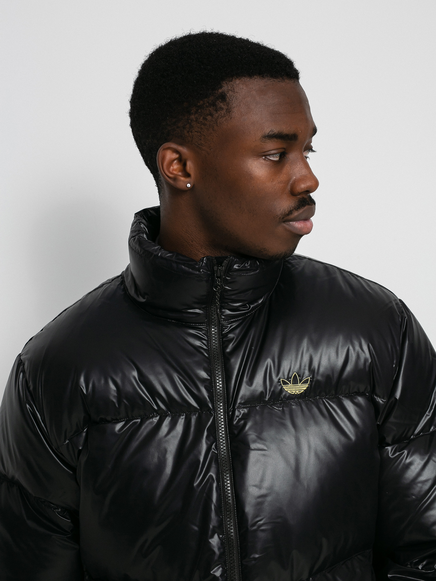 adidas Tj Puff Jacke (black/cgreen)