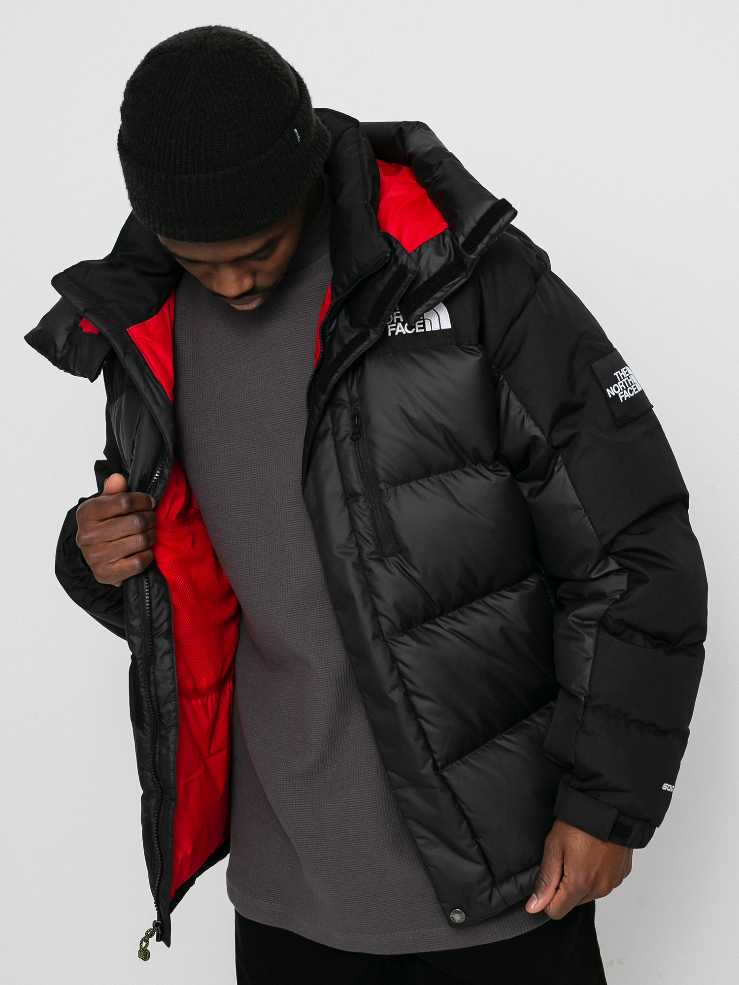 The North Face Black Box Hmlyn Parka Jacket (tnf black/tnf red)