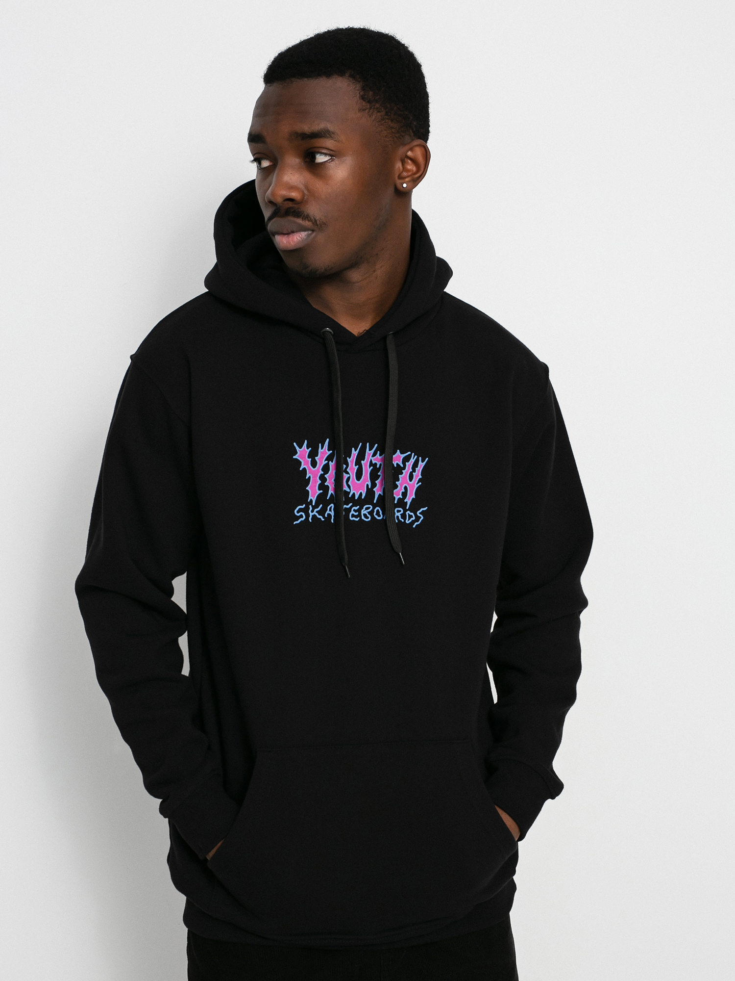 Youth Skateboards Bummers Logo HD Hoodie (black)