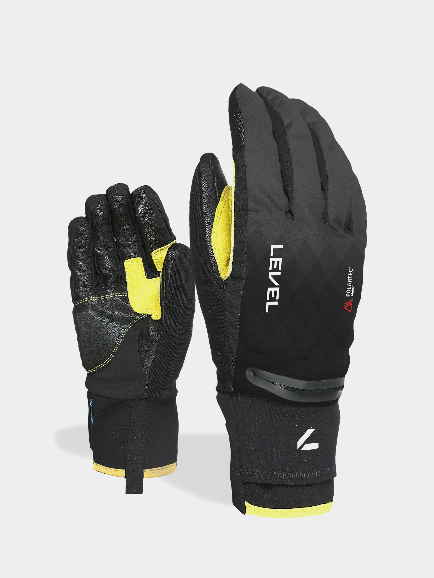 LEVEL Herren Handschuhe Star – Freeride Handschuhe Mit Kevlar-Fingerspitzen