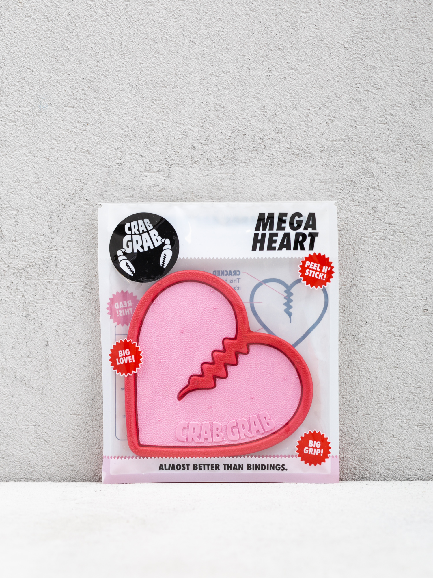 Crab Grab Mega Heart Pad (bubblegum)
