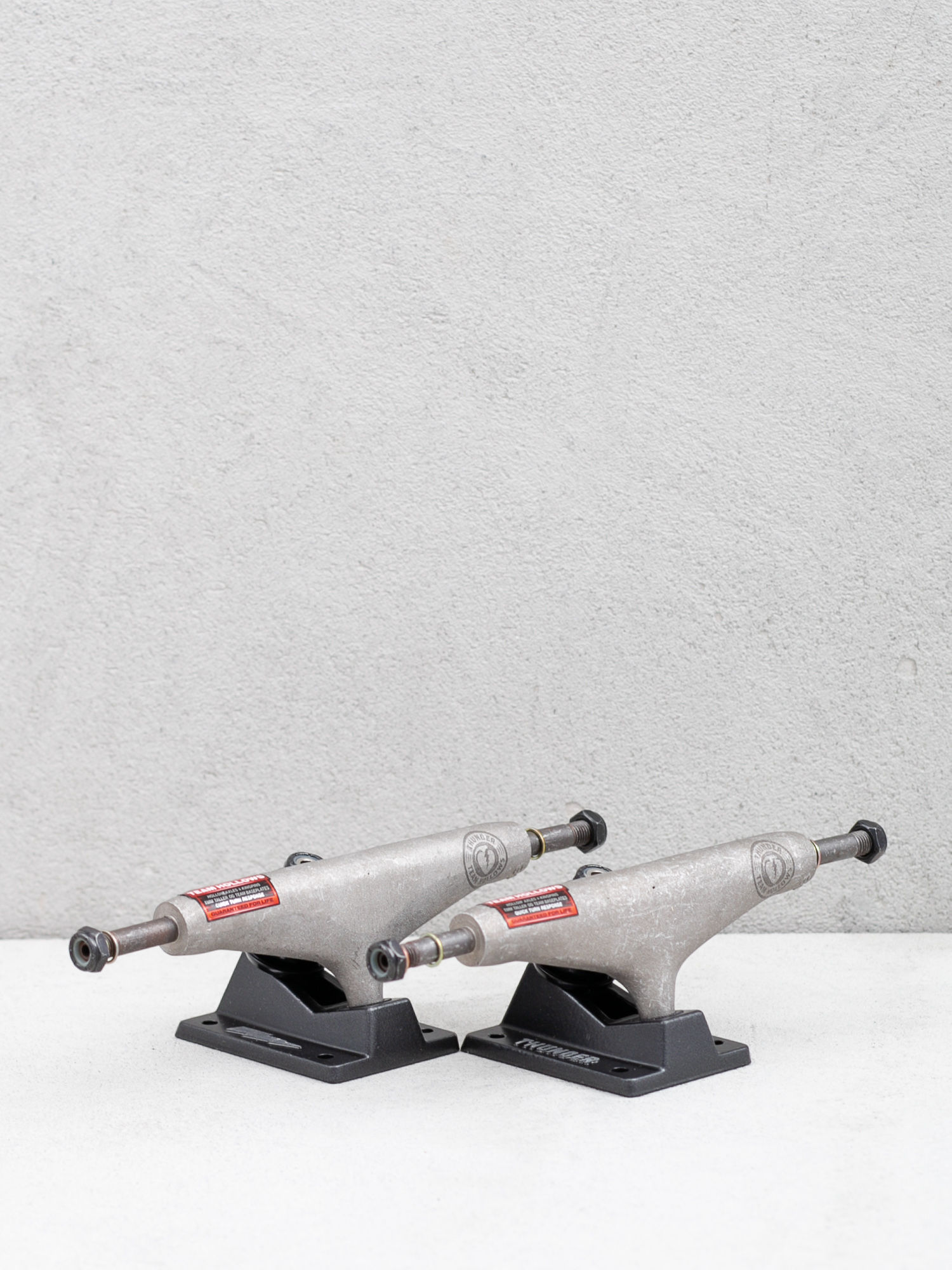 Thunder Team Hollow Raw Trucks (silver/black)