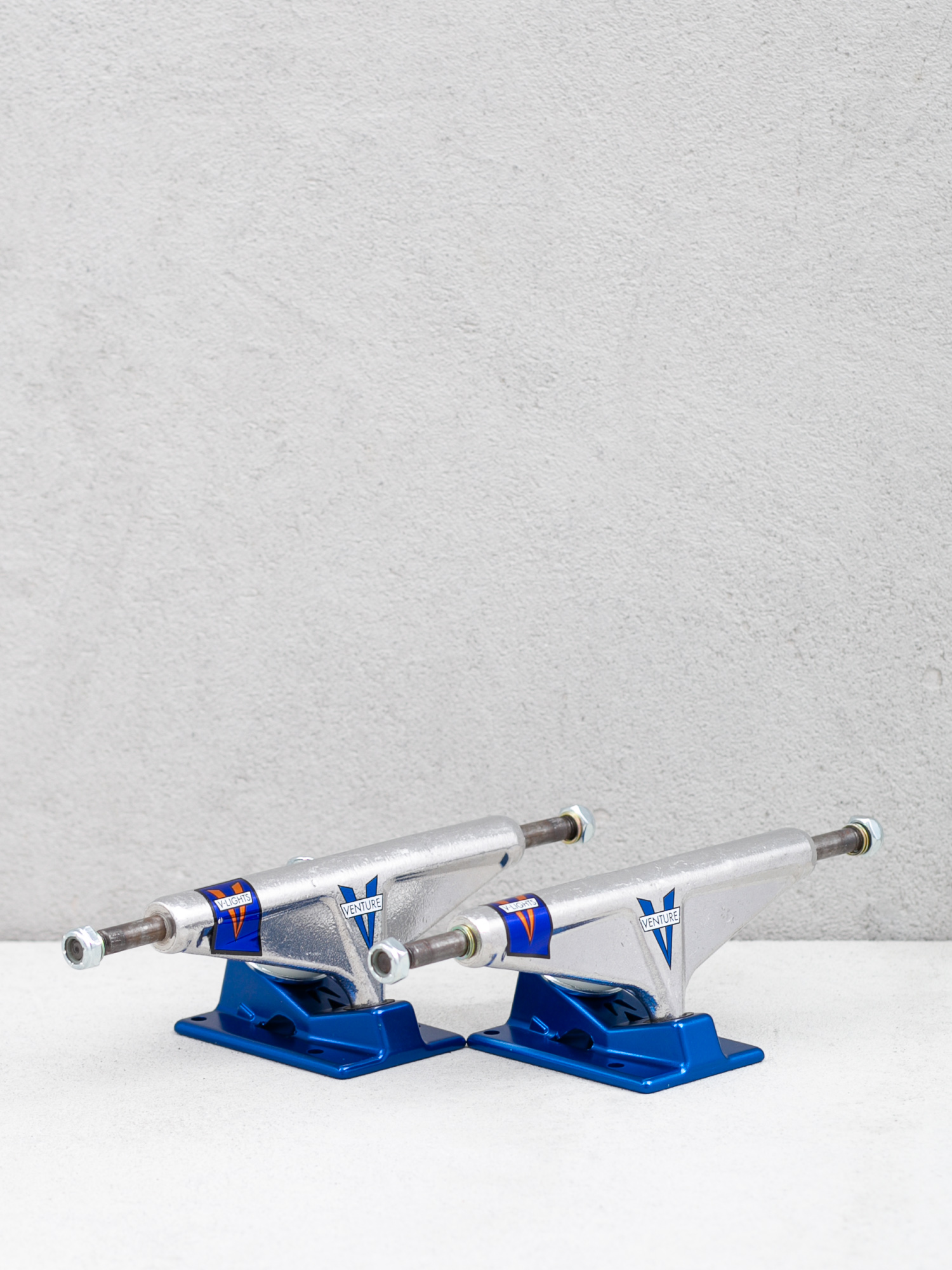 Venture Vlt Polished Trucks (silver/blue)