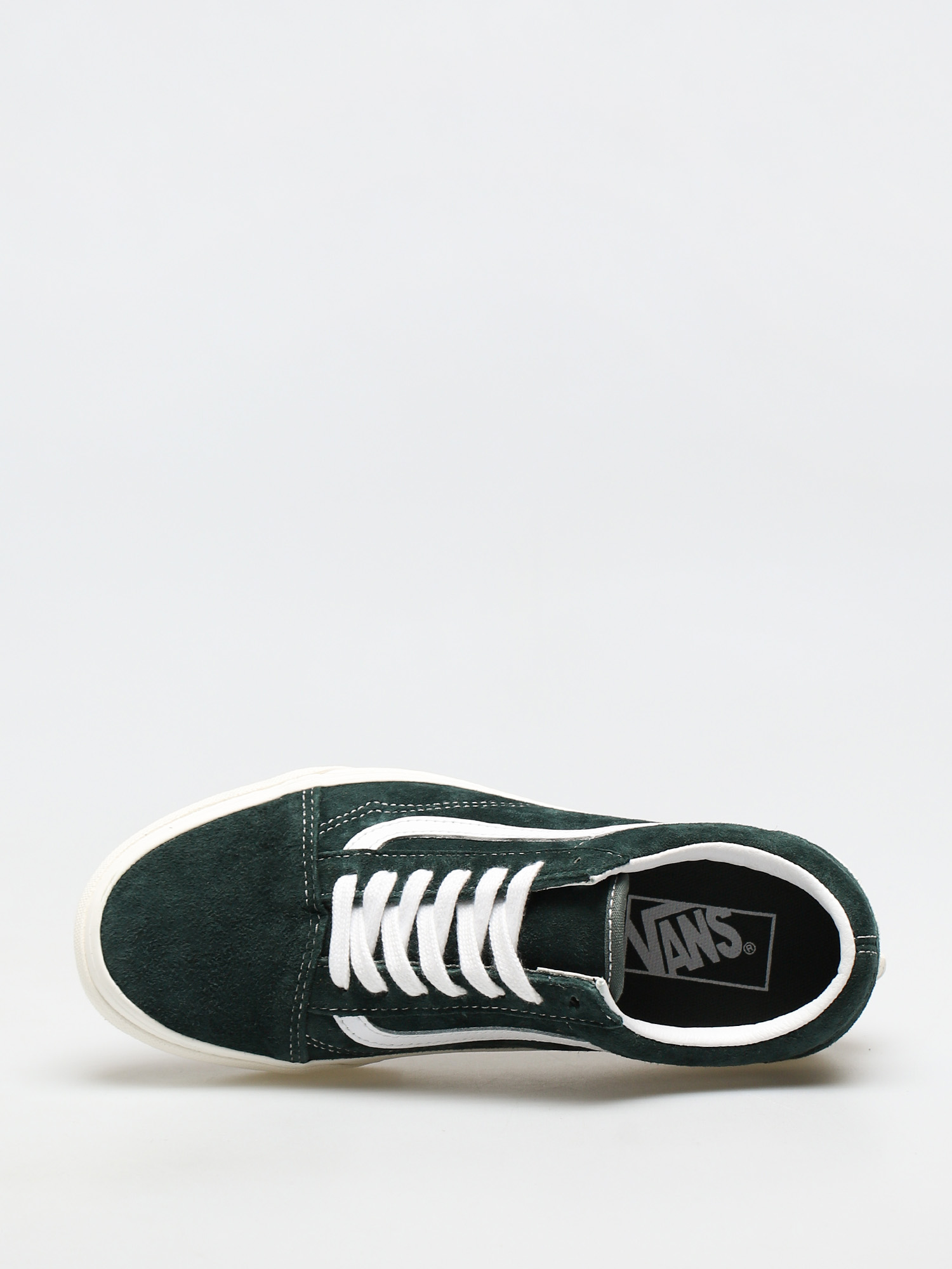 Vans Old Skool Shoes (jungle green/snow white)