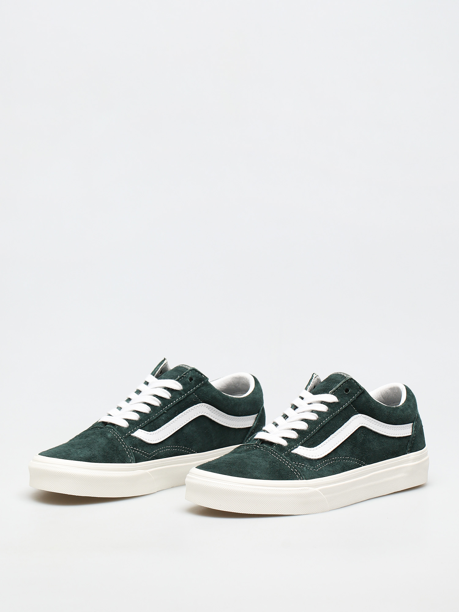 Vans Old Skool Shoes (jungle green/snow white)