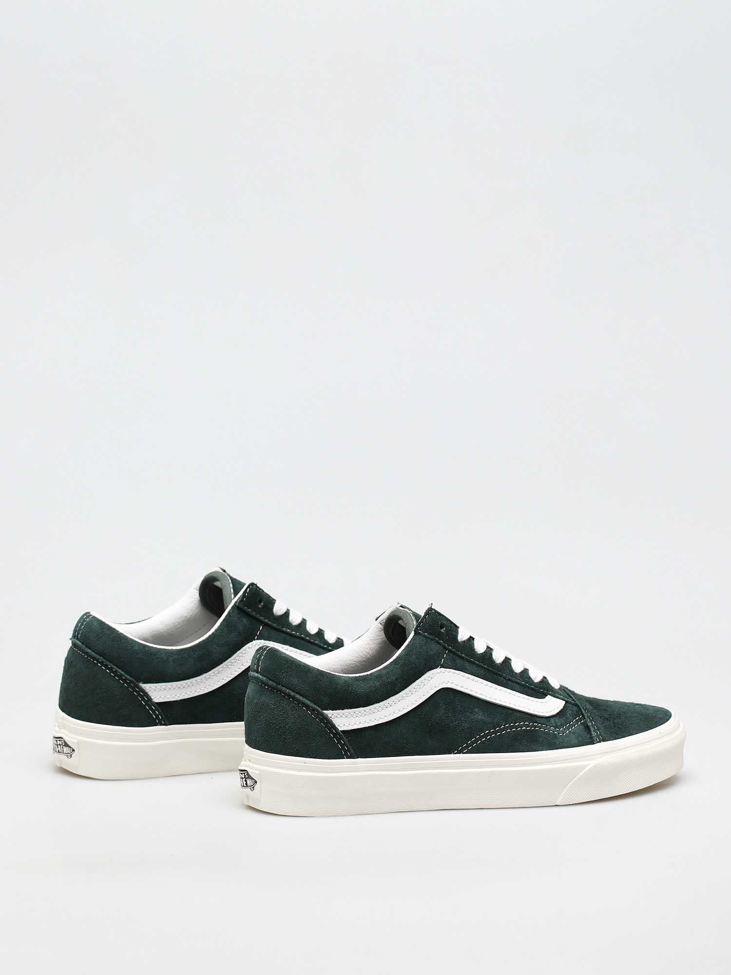 Vans Old Skool Shoes (jungle green/snow white)