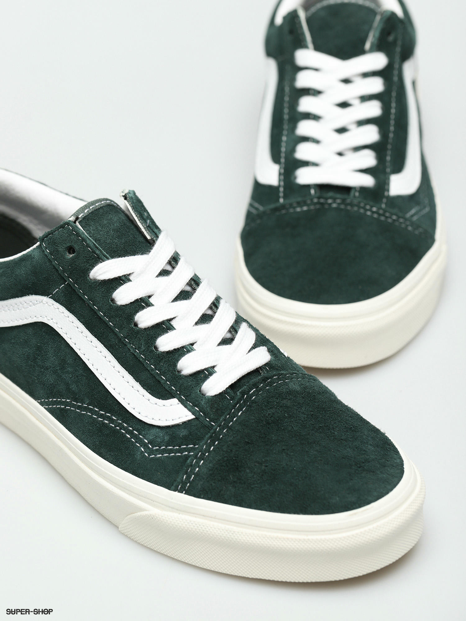 Forest green vans outlet shoes