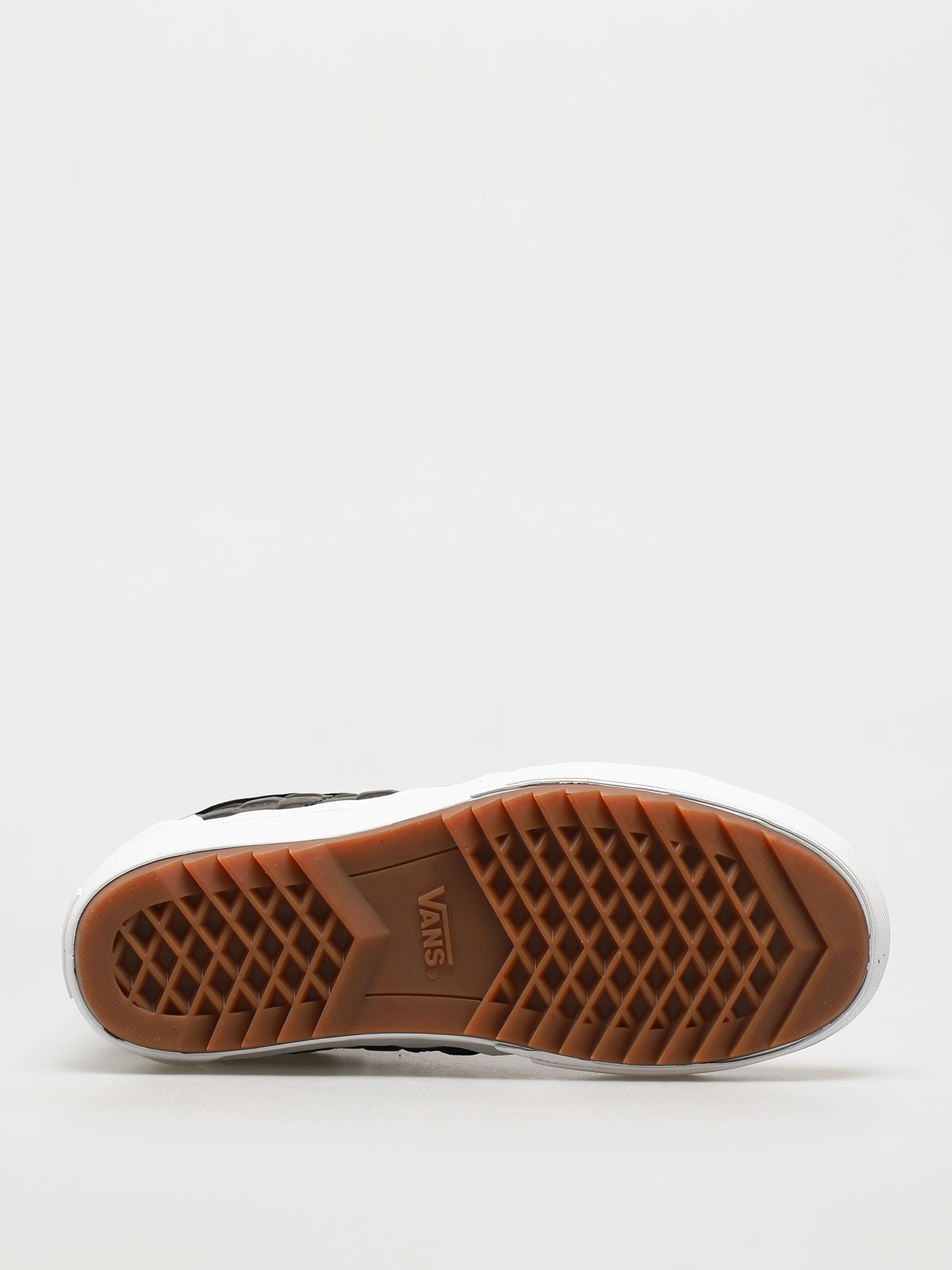 Vans Sk8 Hi Stacked Shoes (emboss check/black/true white)