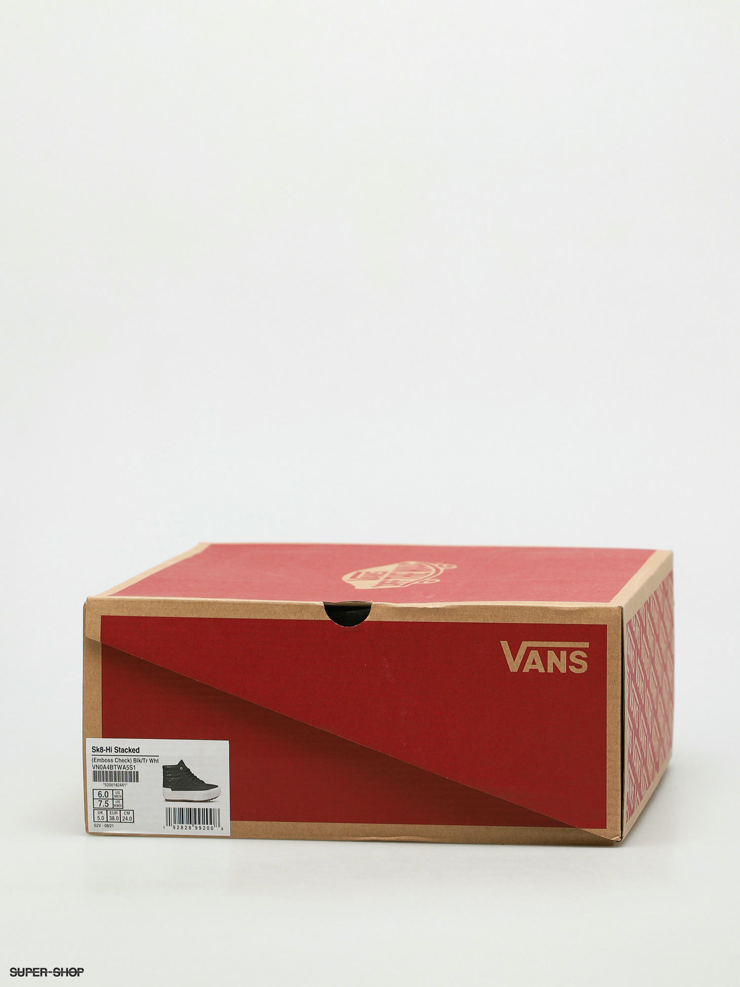 Vans hot sale checker emboss