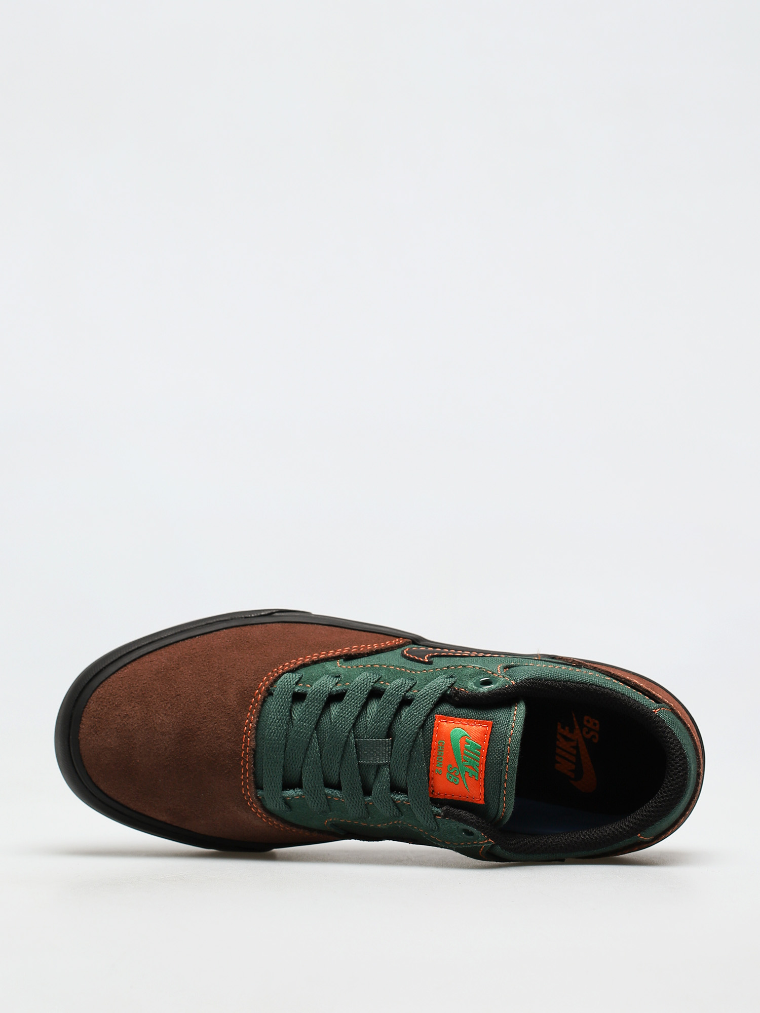 Nike SB Chron 2 Shoes (lt chocolate/black noble green)