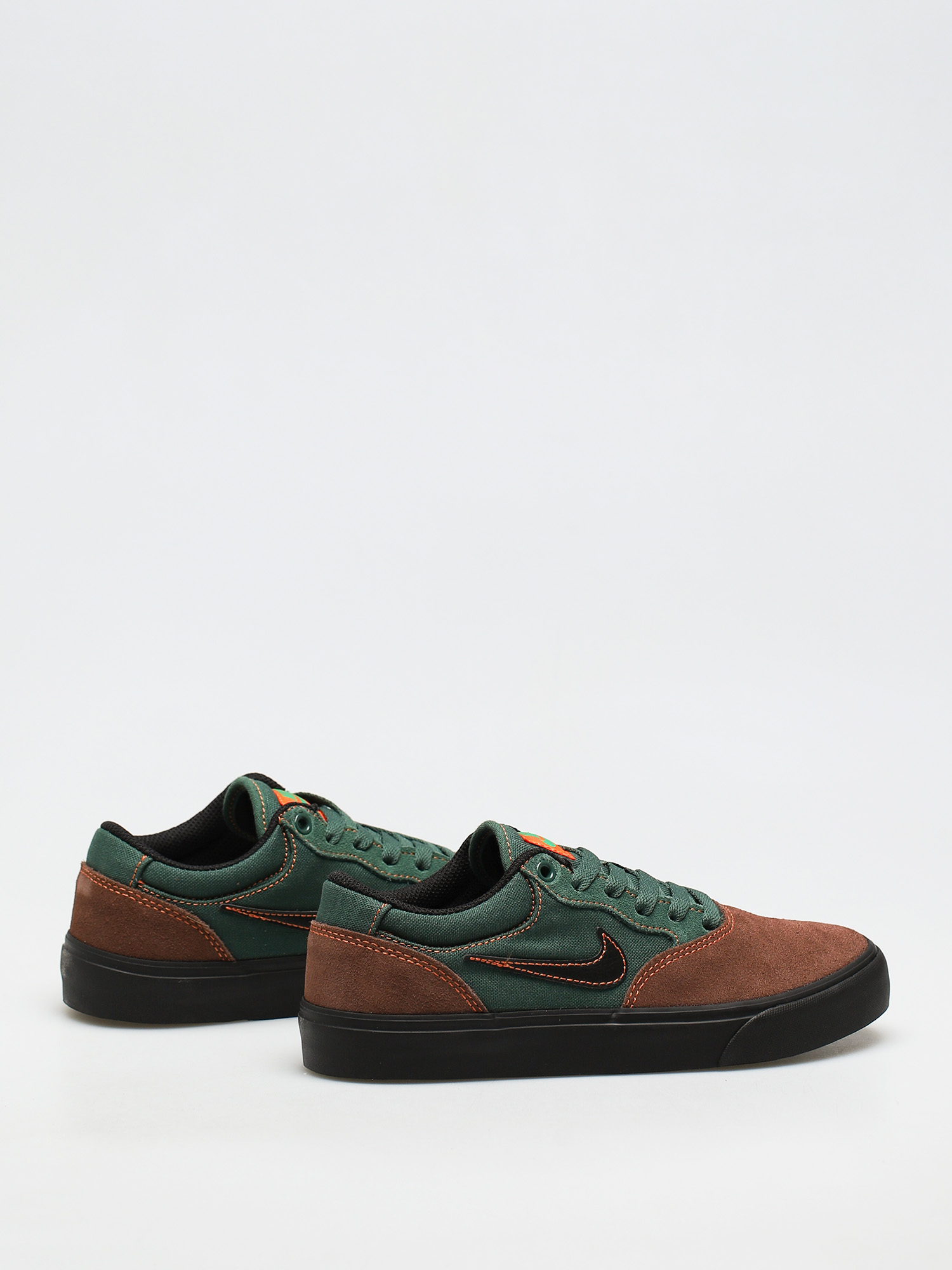 Nike SB Chron 2 Schuhe (lt chocolate/black noble green)