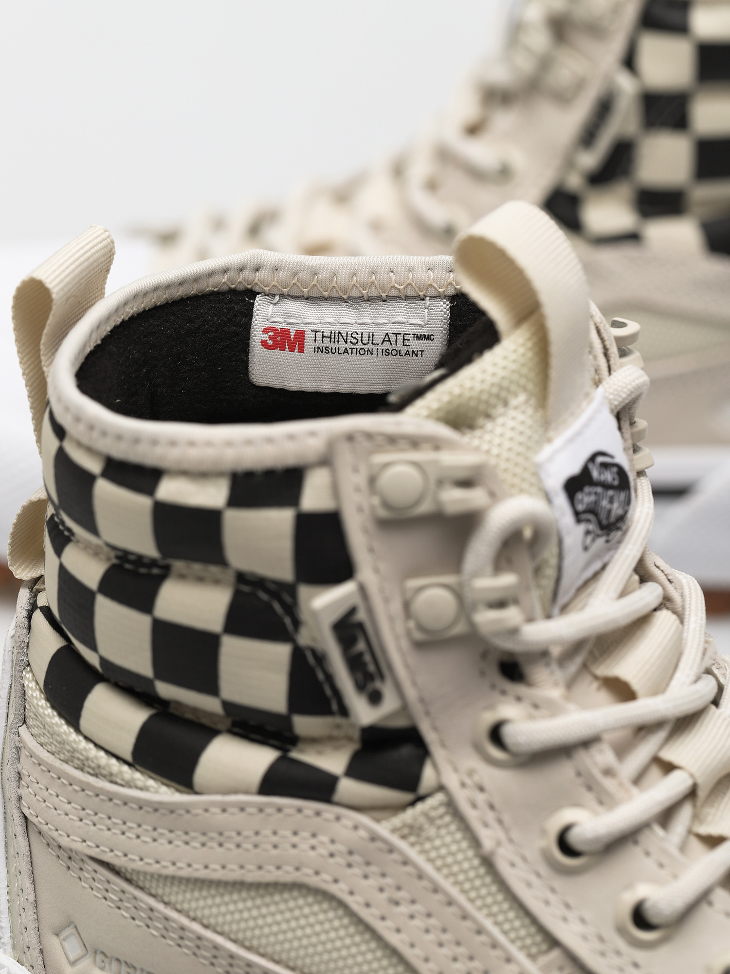 Vans Sk8 Hi Gore Tex MTE 3 Shoes (checkerboard/true white/black)