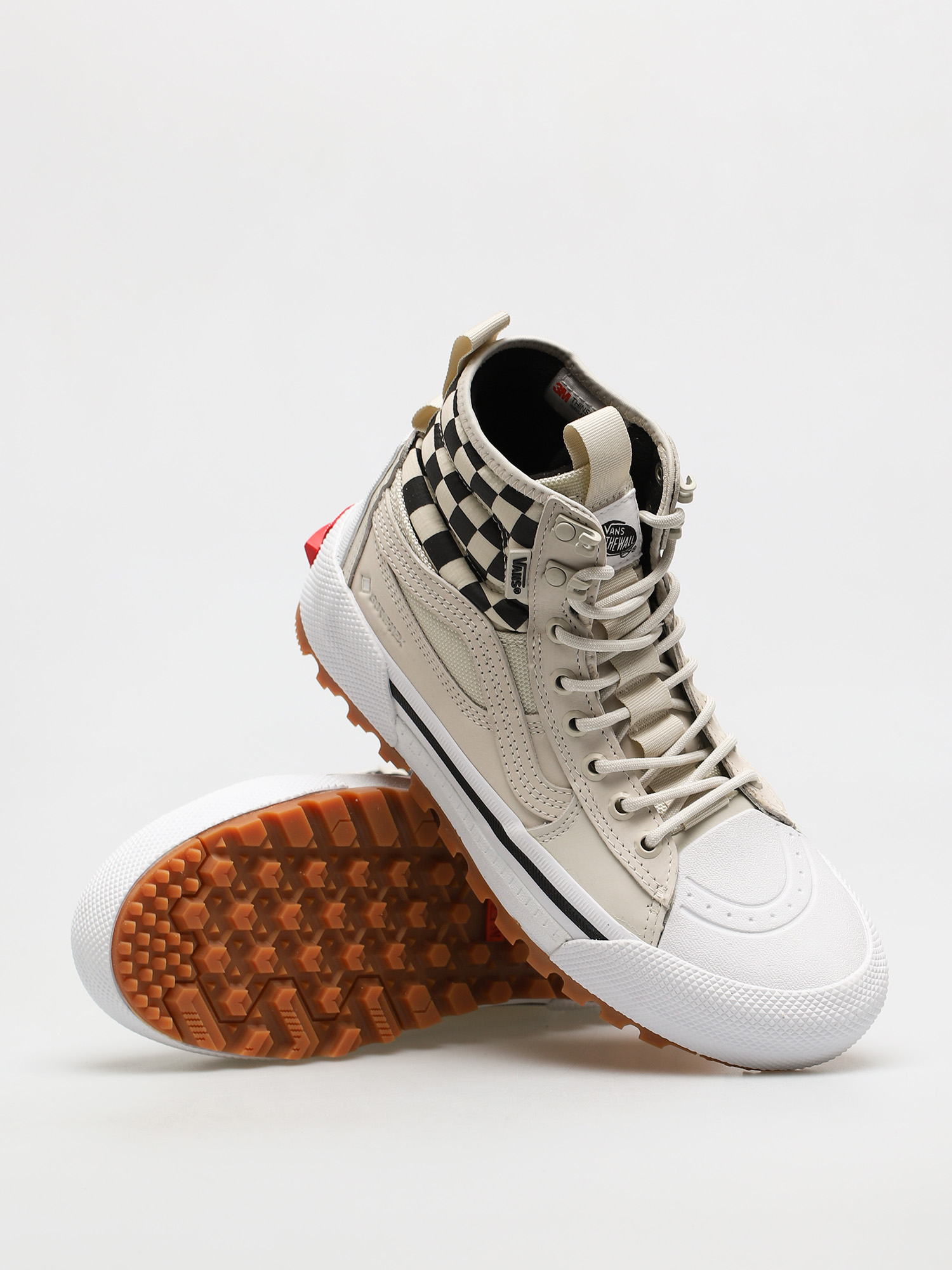 Vans Sk8 Hi Gore Tex MTE 3 Shoes (checkerboard/true white/black)