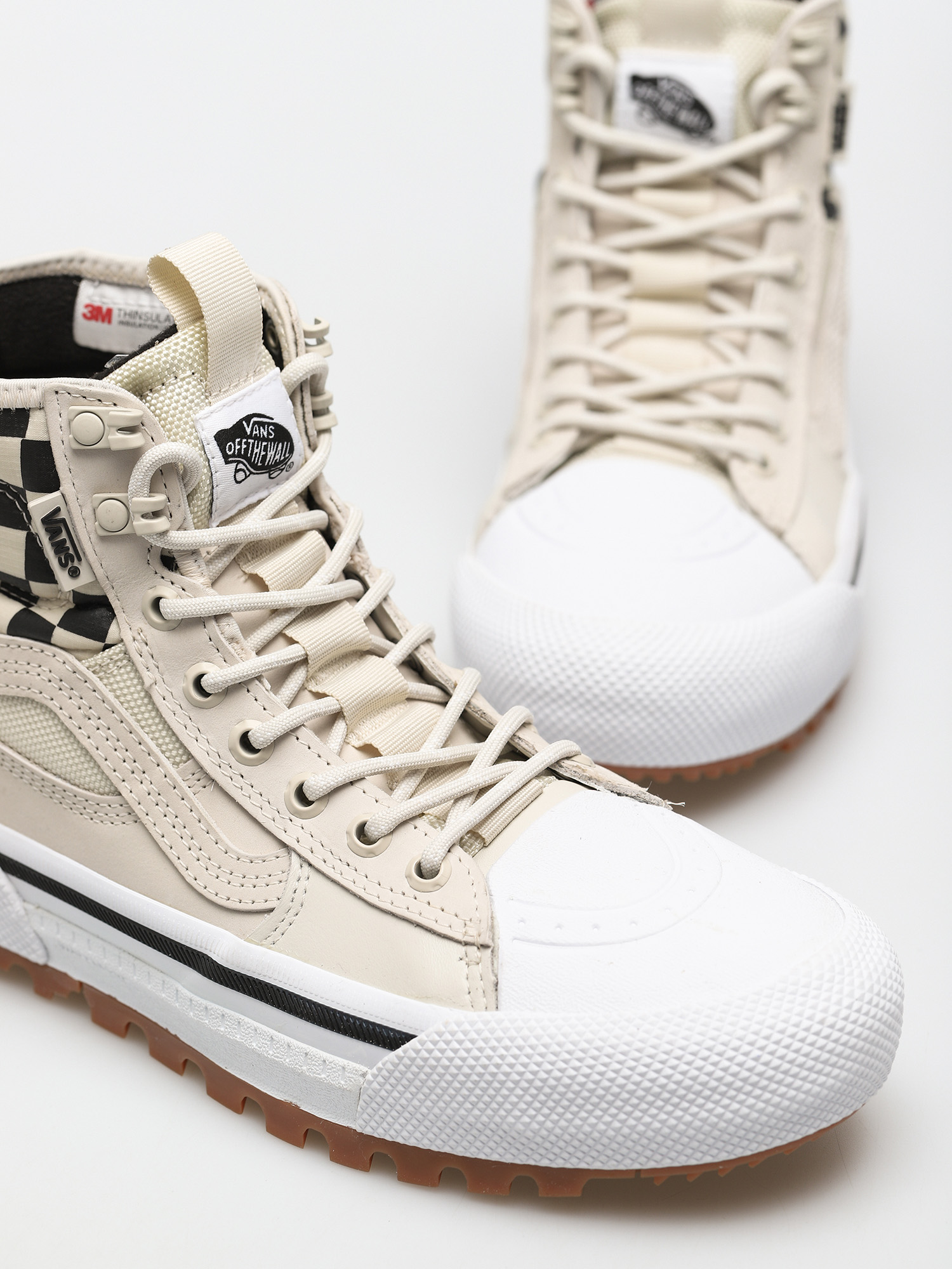 Vans Sk8 Hi Gore Tex MTE 3 Schuhe (checkerboard/true white/black)