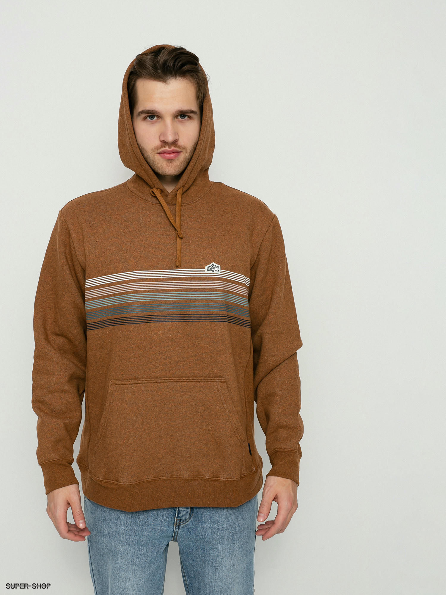 patagonia line logo ridge uprisal hoody