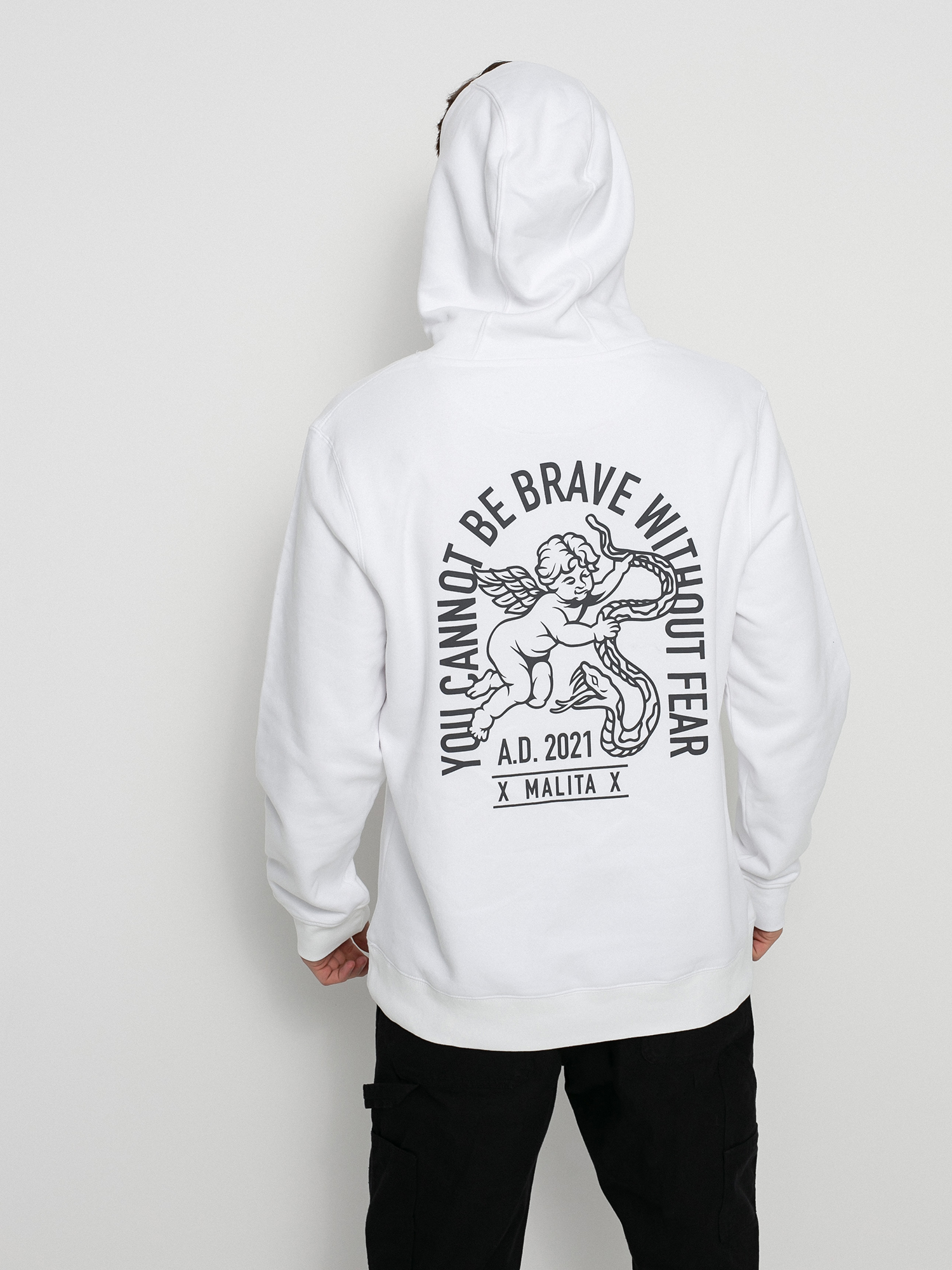 Malita Angel HD Hoodie (white)