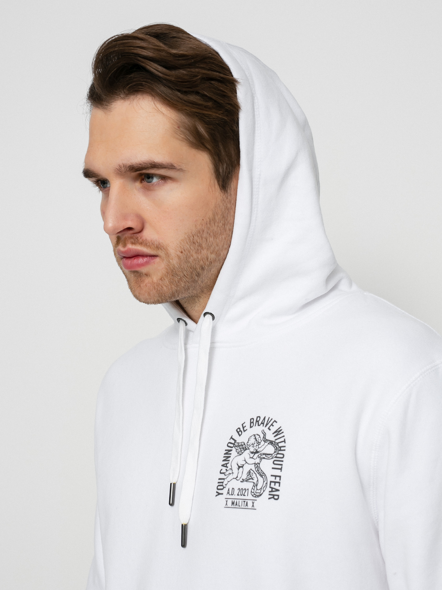 Malita Angel HD Hoodie (white)