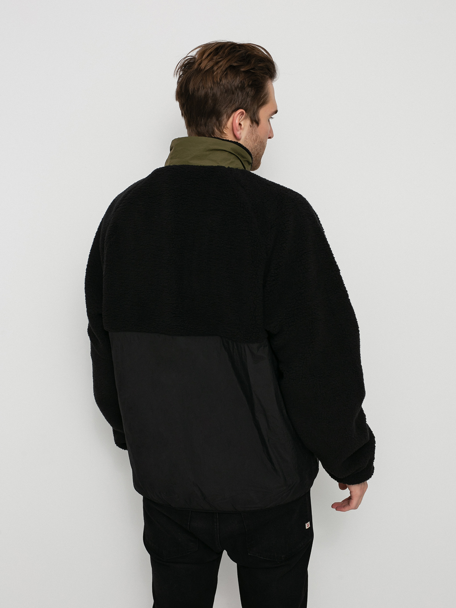 Element Mountain Sherpa 1/4 Sweatshirt (flint black)